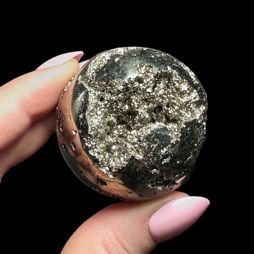Pyrite Sphere - Mooncat Crystals