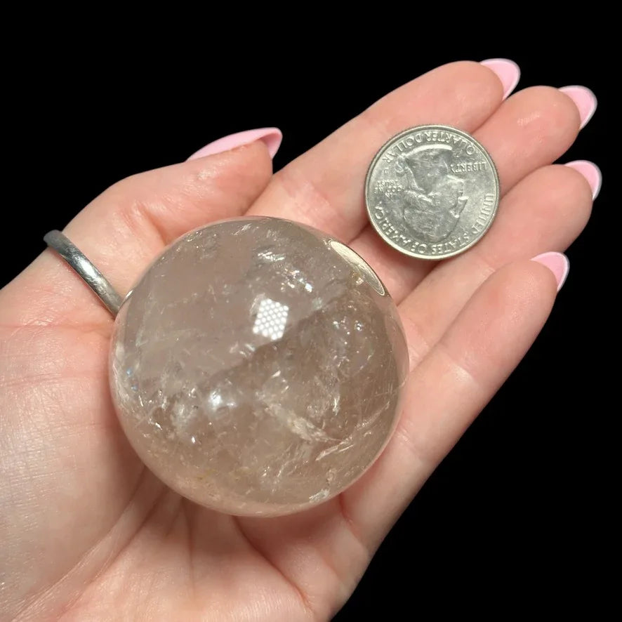 Quartz Sphere - Mooncat Crystals