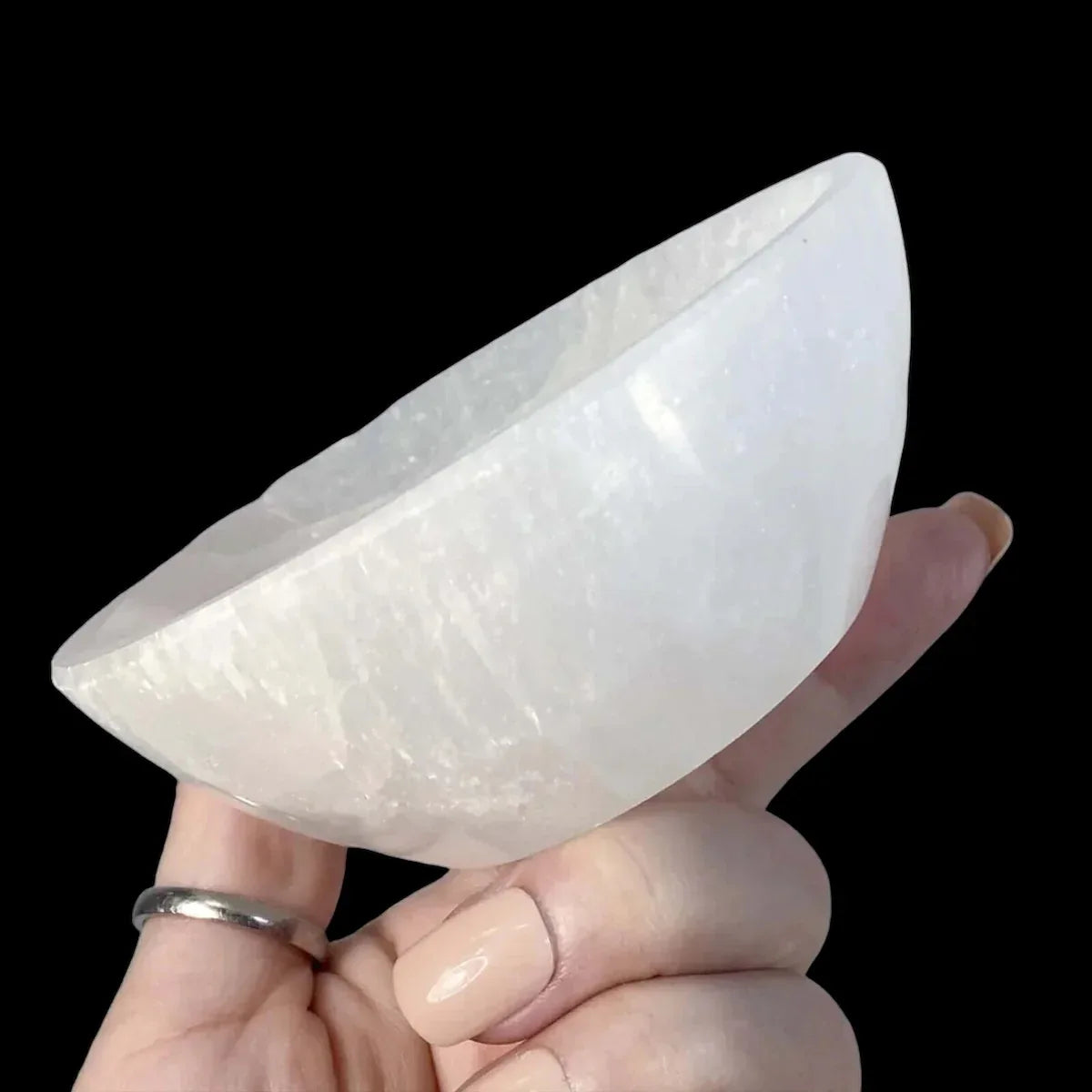 Selenite Bowl | Approx. 4” - Mooncat Crystals