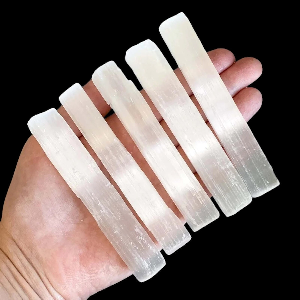 Selenite Sticks | Set of 2 - Mooncat Crystals