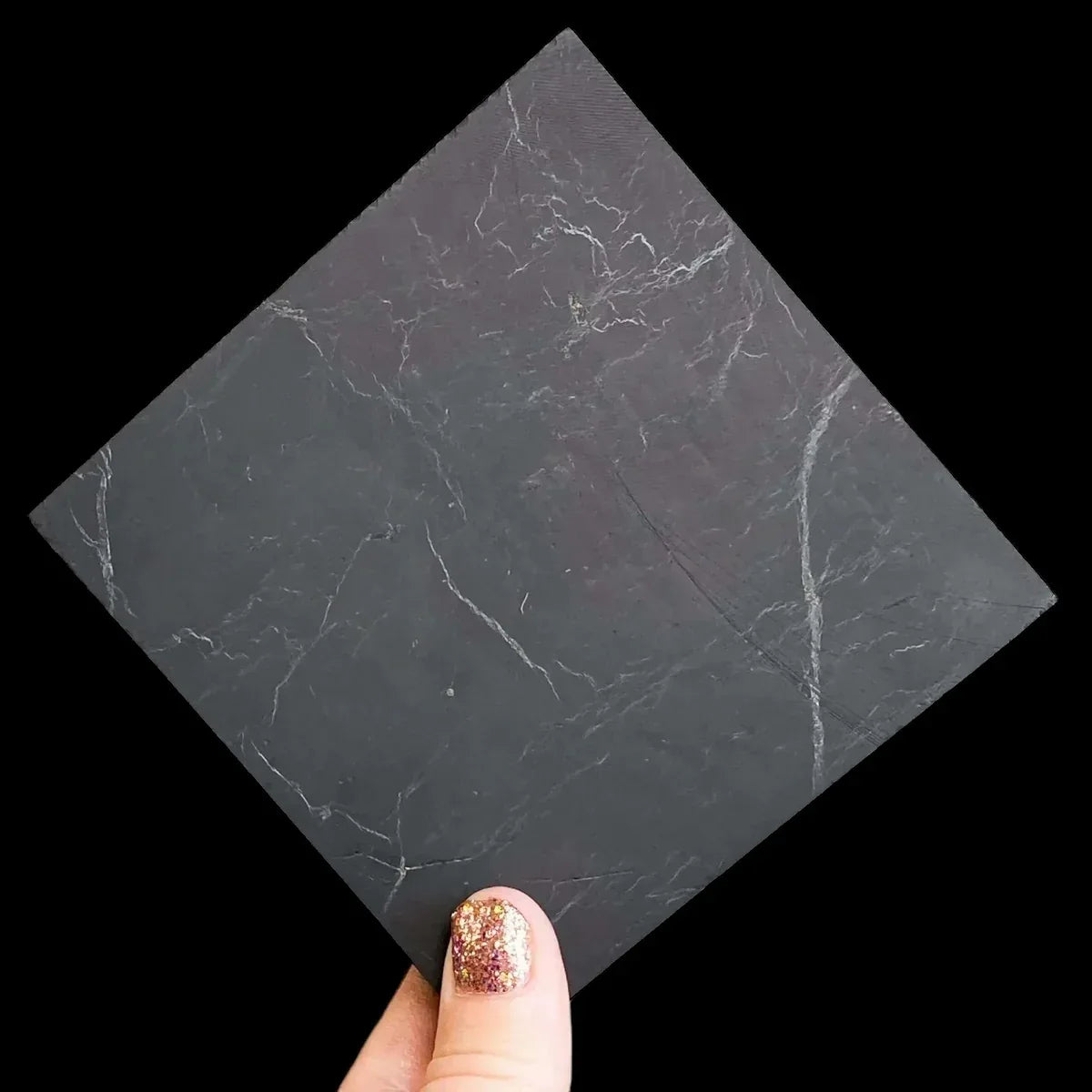 Shungite Square Tile | 4” - Mooncat Crystals
