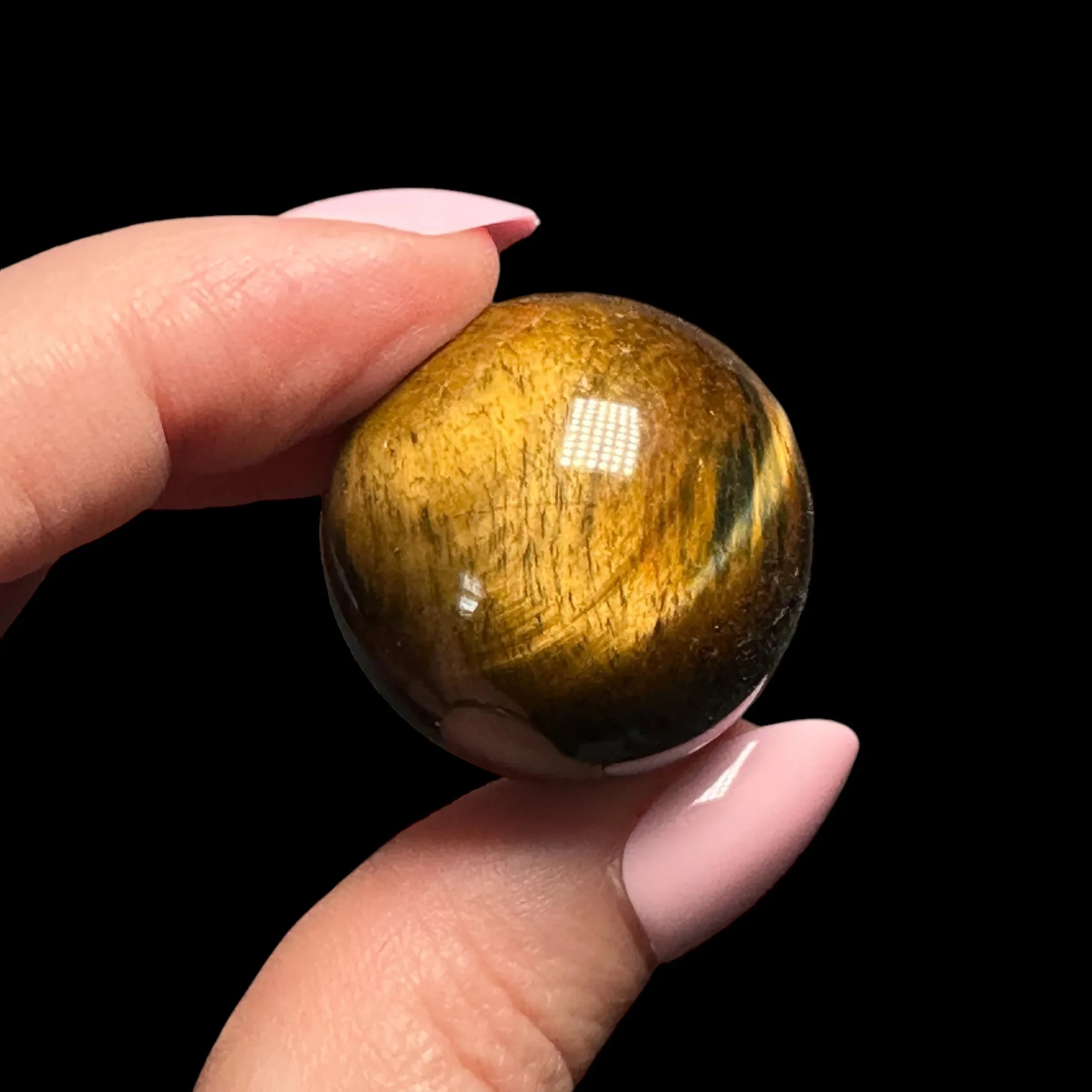 Tiger’s Eye Sphere | Stock A - Mooncat Crystals
