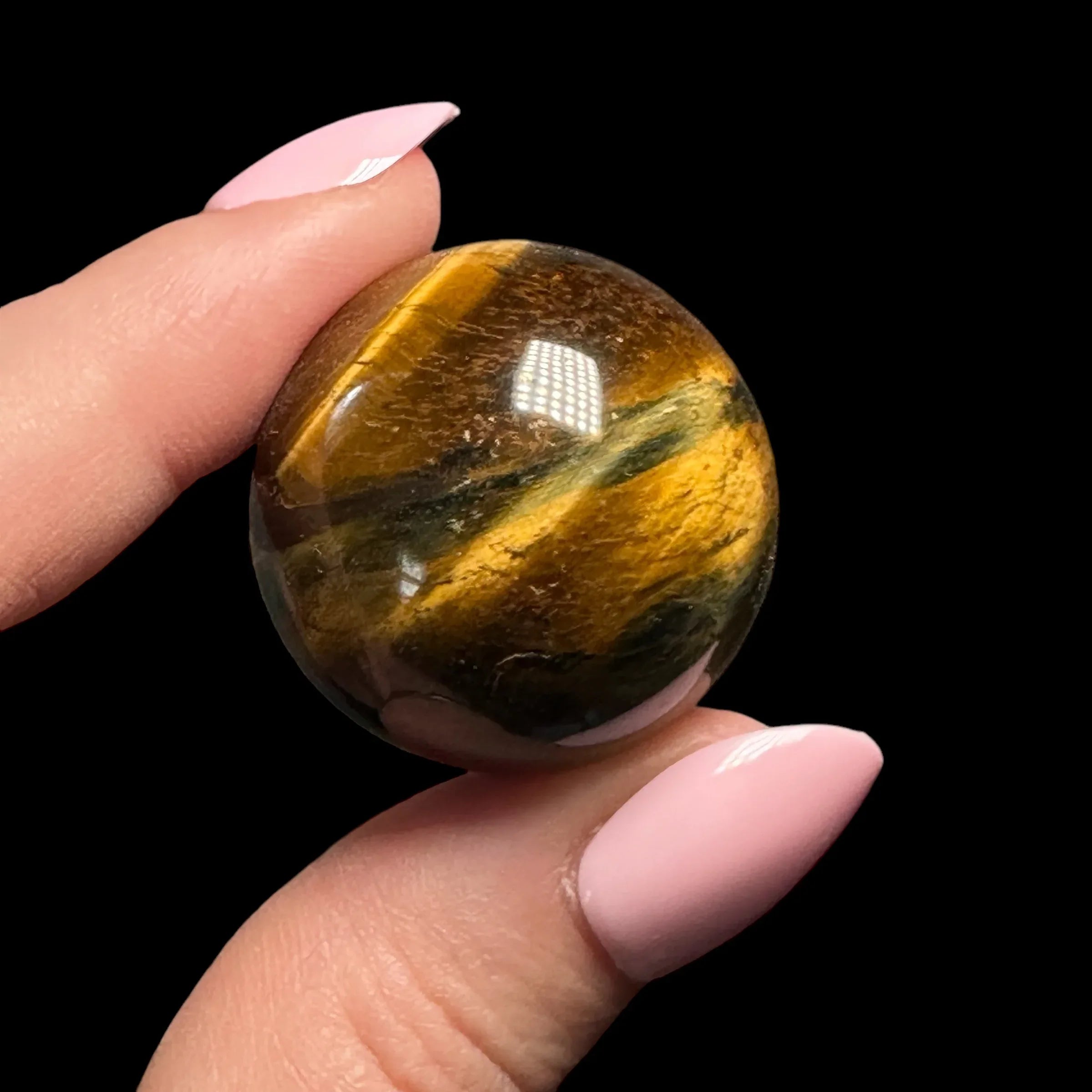 Tiger’s Eye Sphere | Stock A - Mooncat Crystals