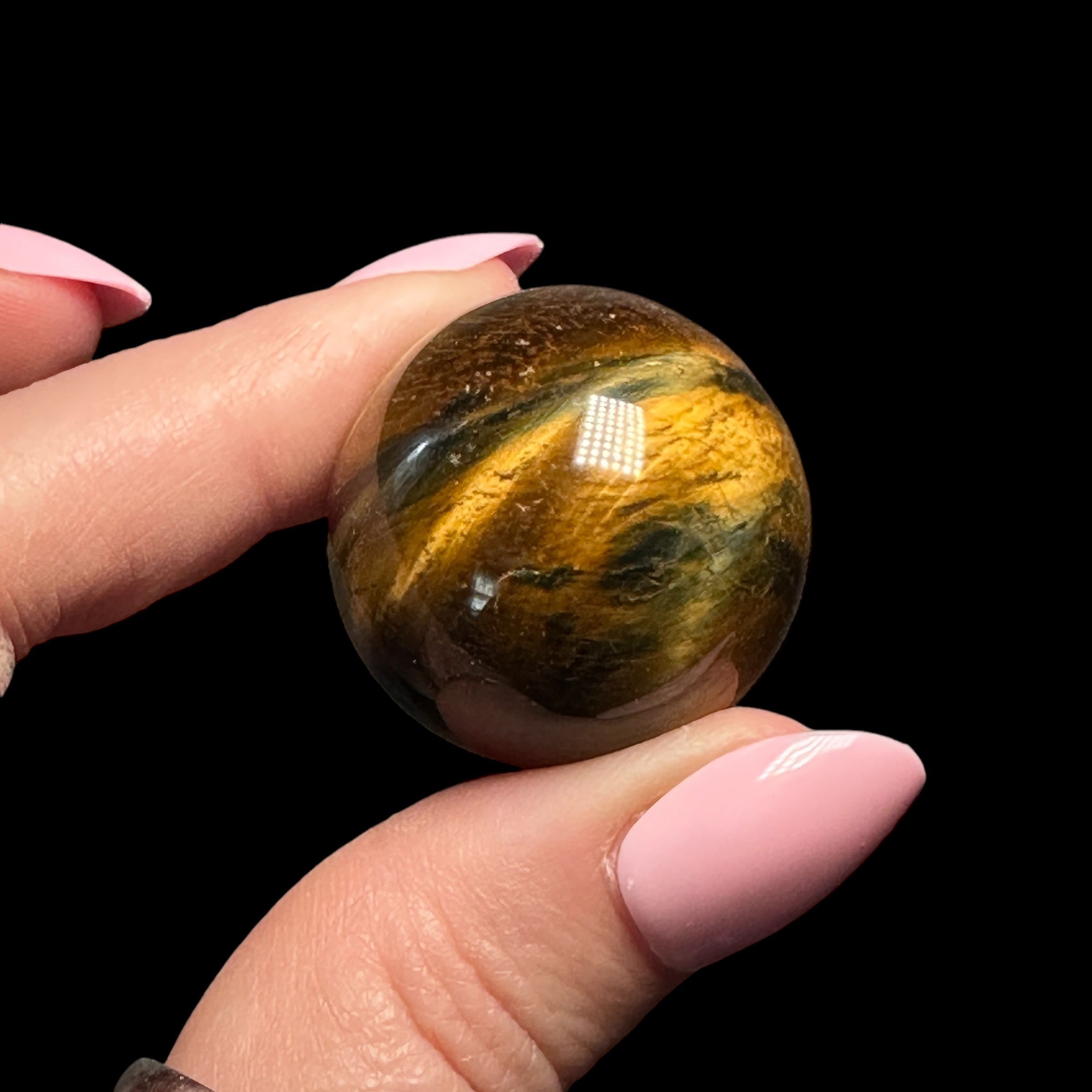 Tiger’s Eye Sphere | Stock A - Mooncat Crystals