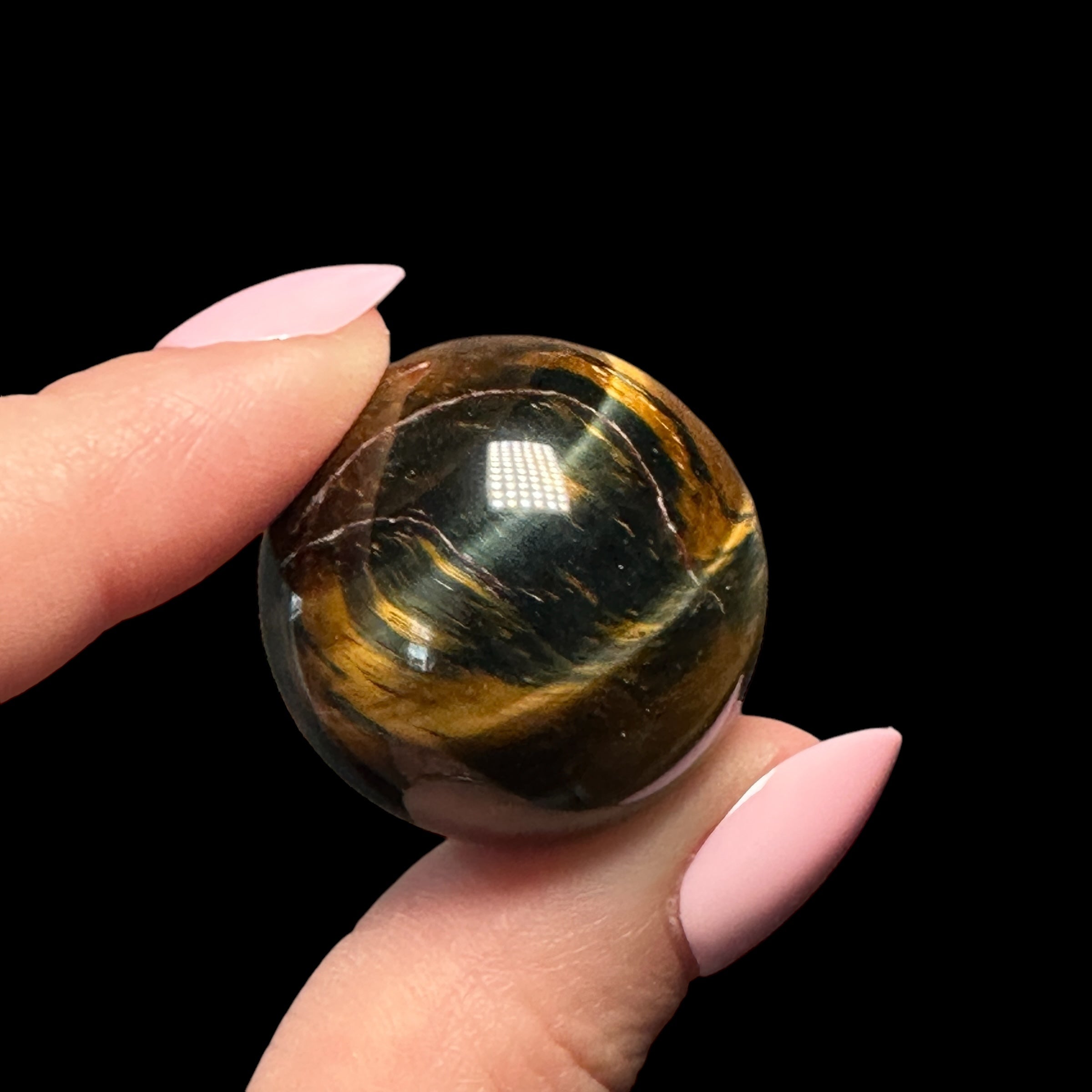 Tiger’s Eye Sphere | Stock B - Mooncat Crystals