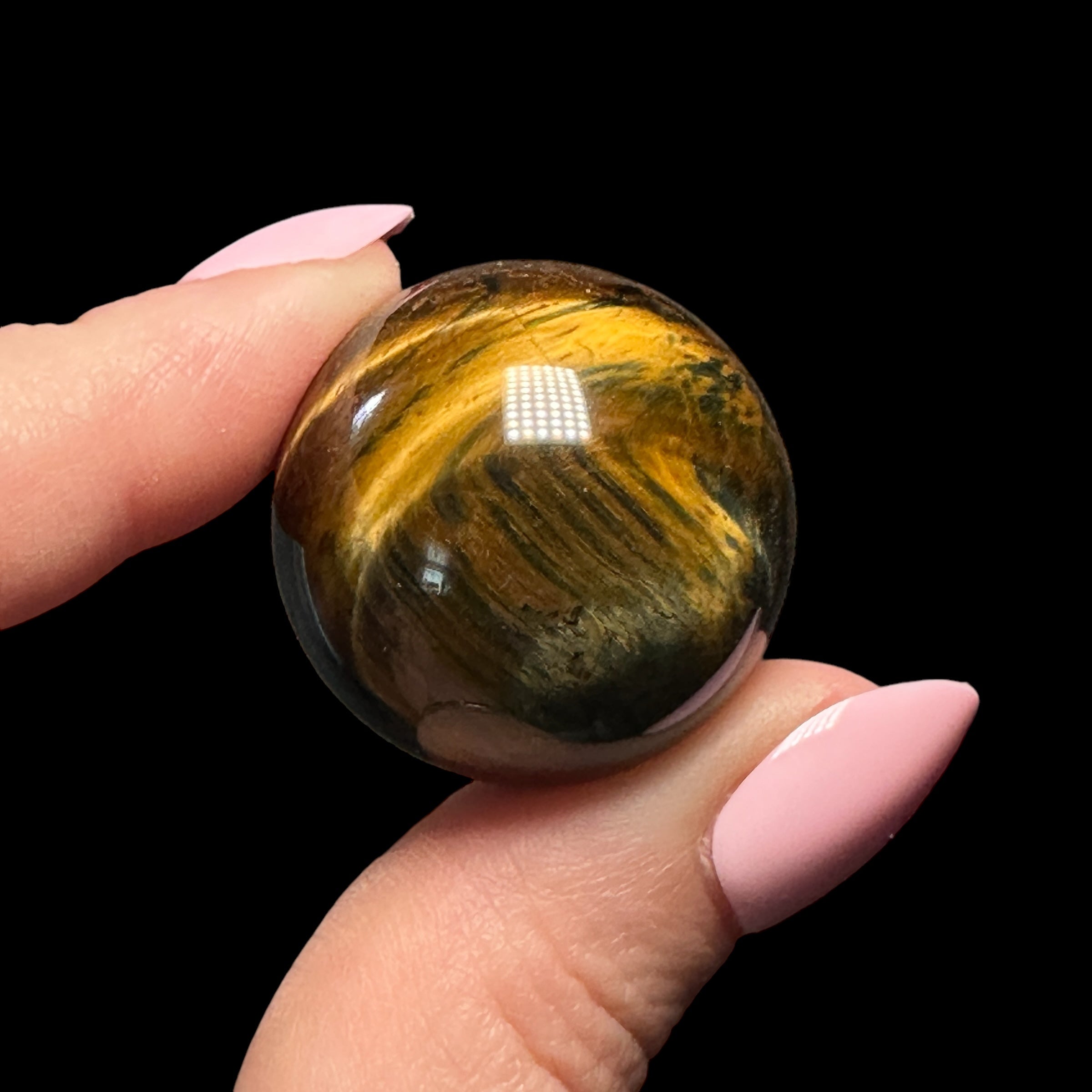 Tiger’s Eye Sphere | Stock B - Mooncat Crystals
