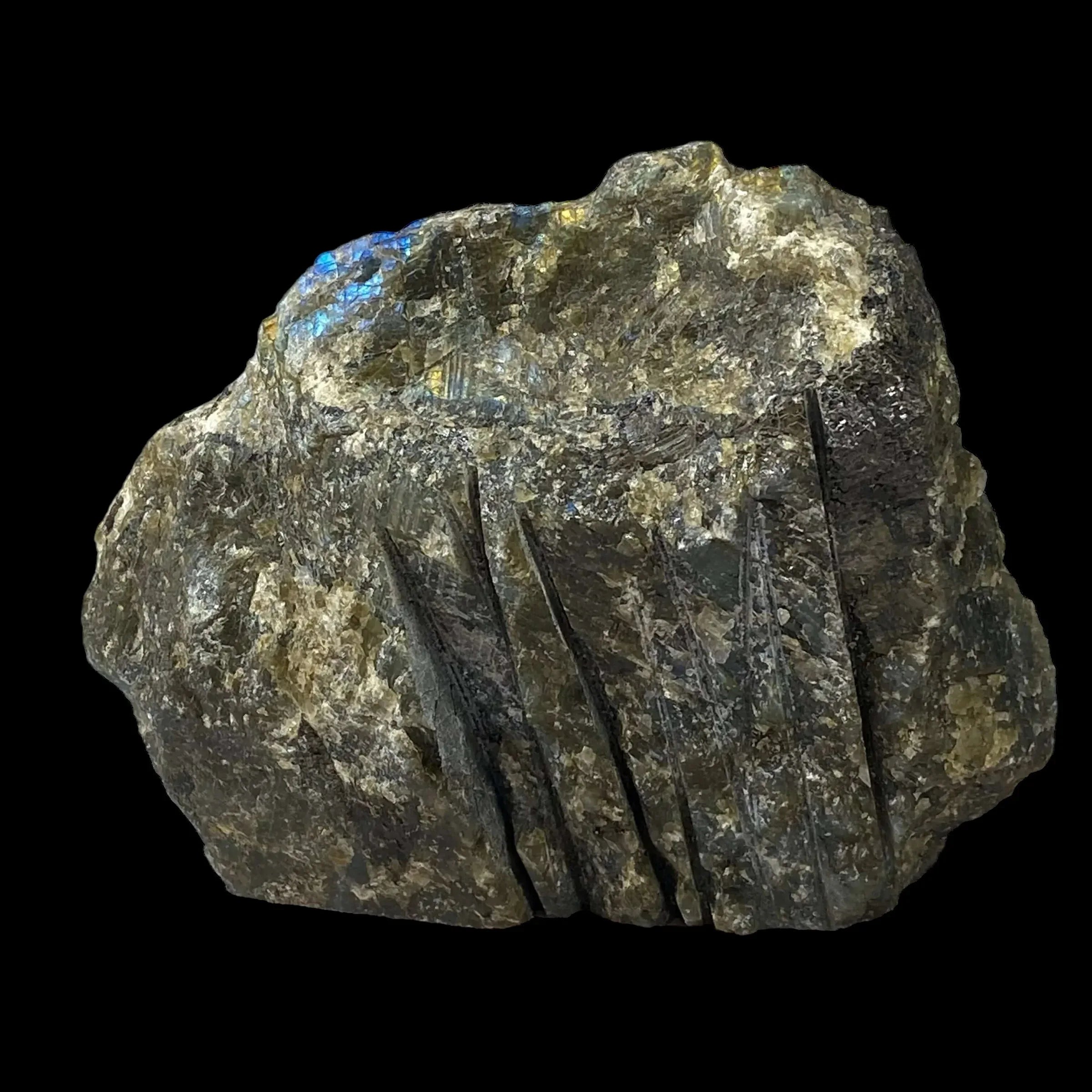 Self-Standing One-Side Polished Labradorite - Mooncat Crystals