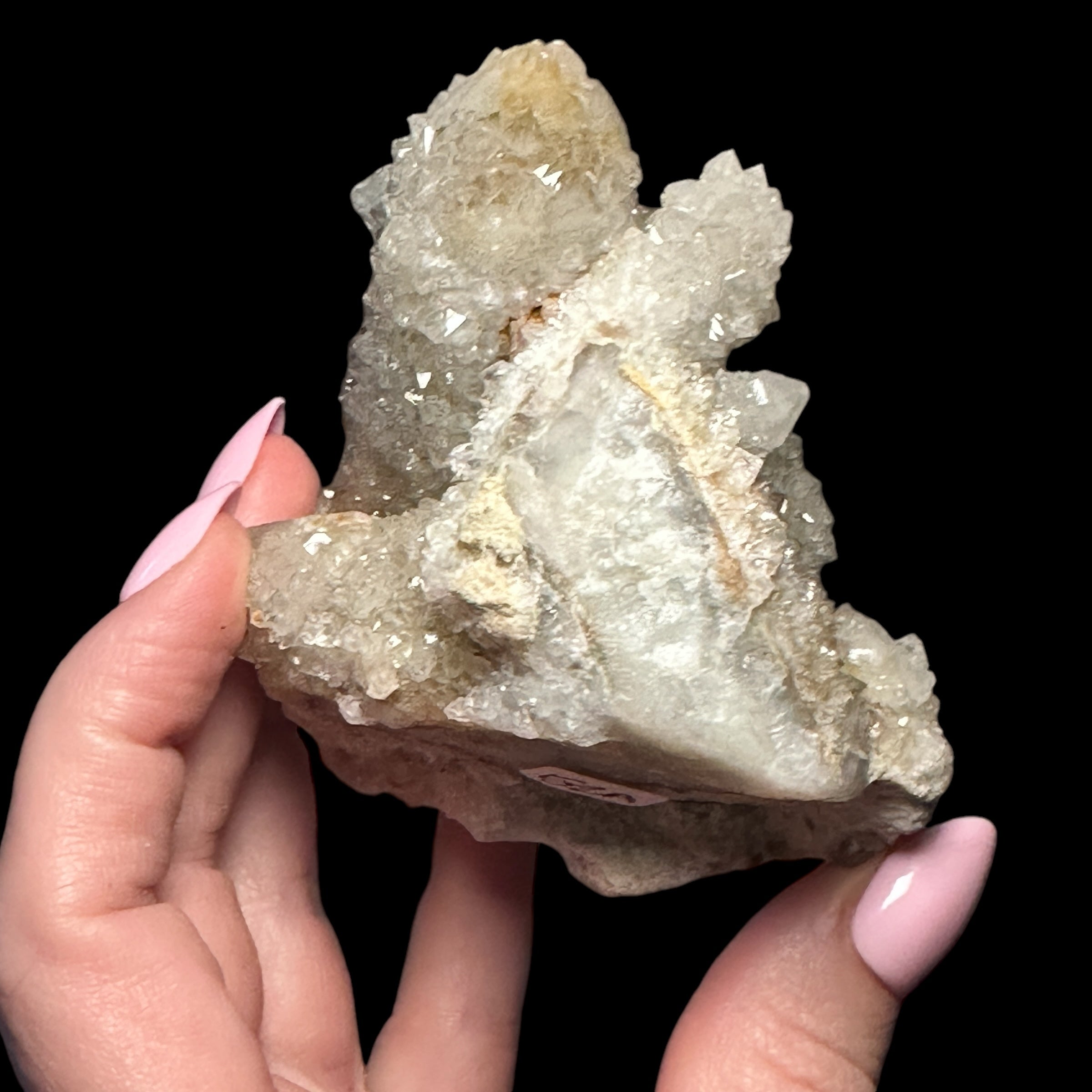 White Spirit Quartz Cluster - Mooncat Crystals