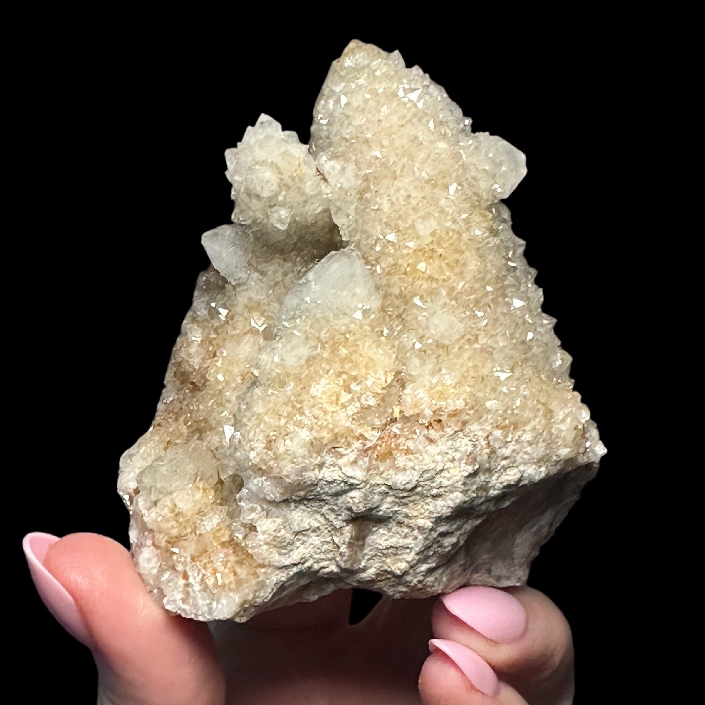 White Spirit Quartz Cluster - Mooncat Crystals