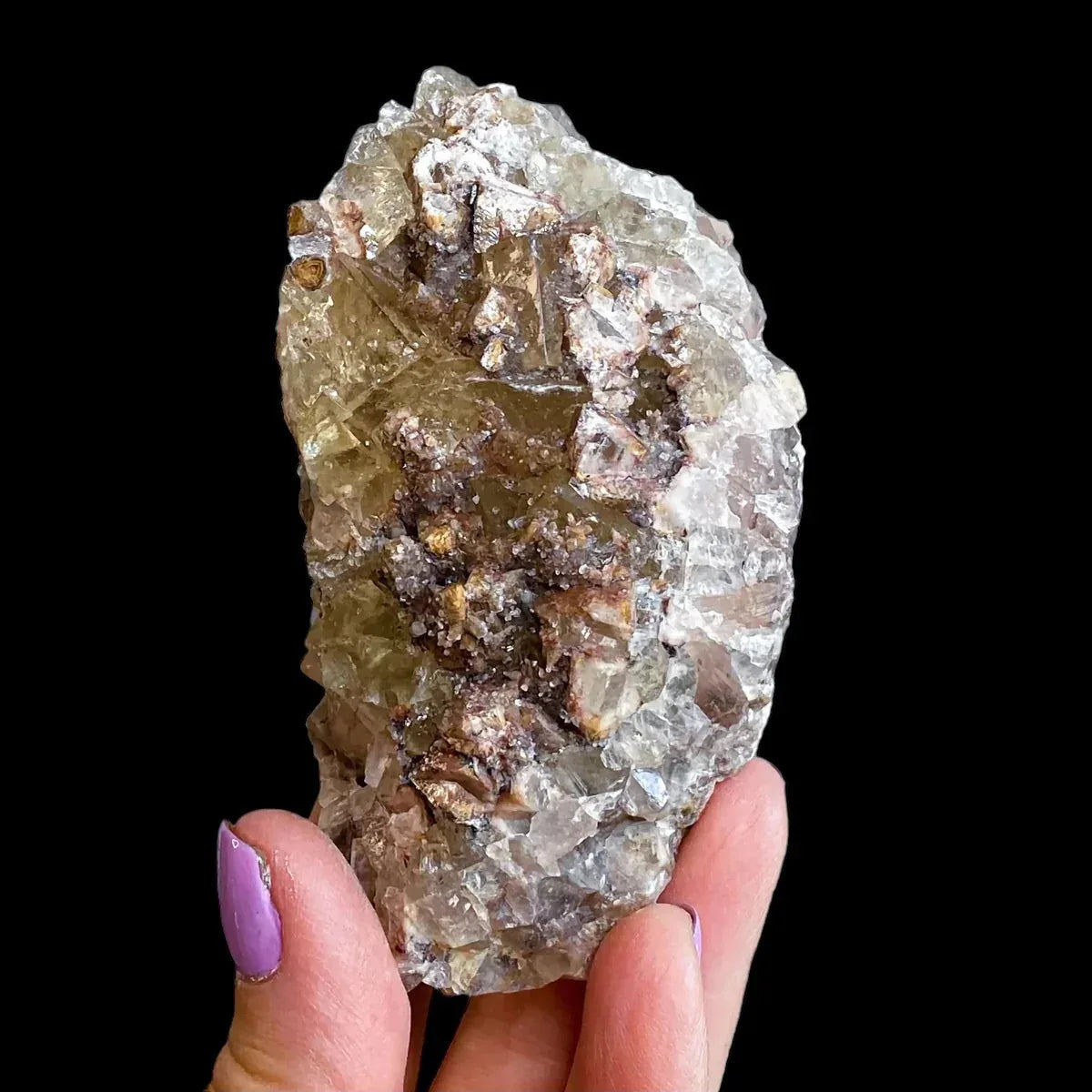 Yellow Fluorite | Stock L - Mooncat Crystals