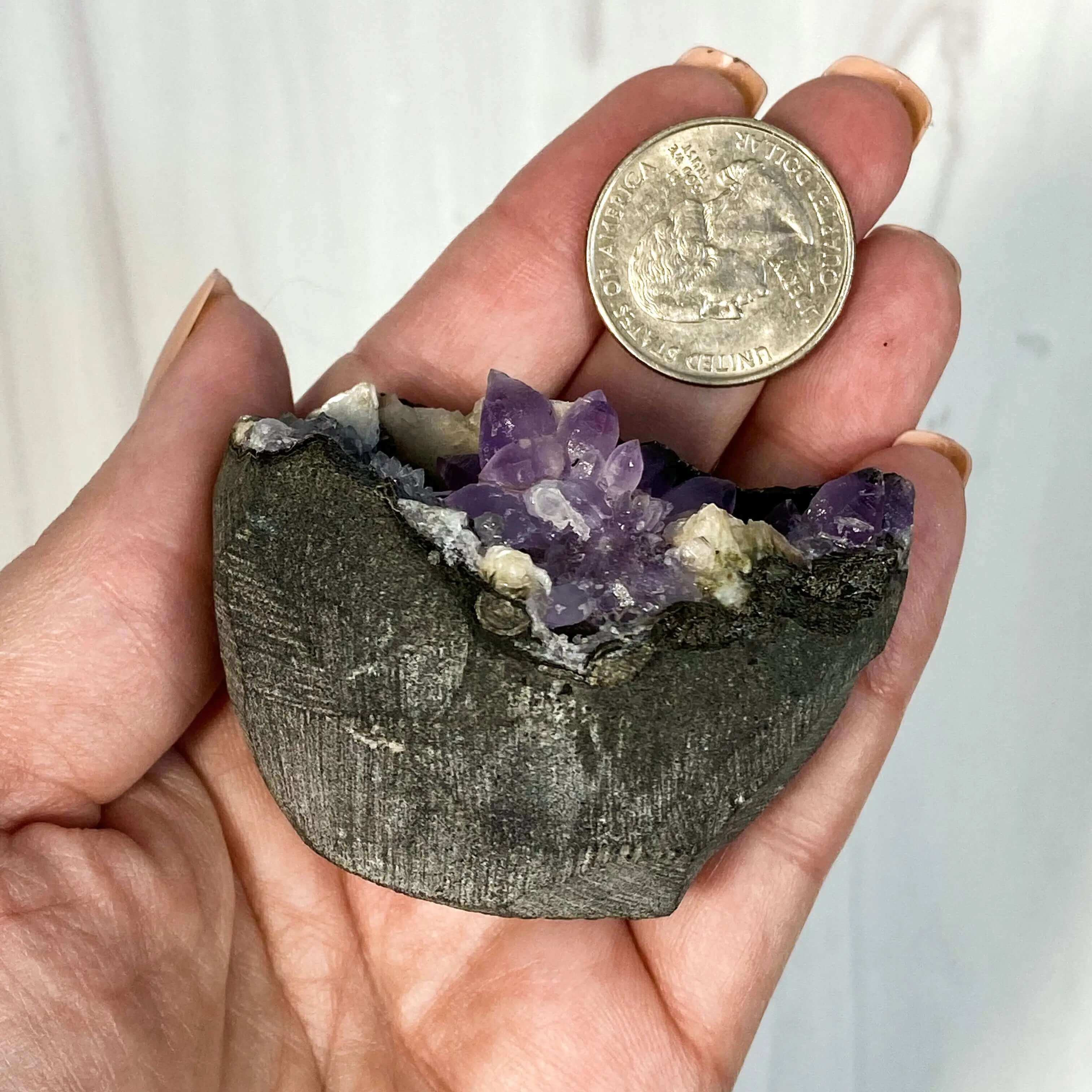 Amethyst Flower Bouquet Mooncat Crystals