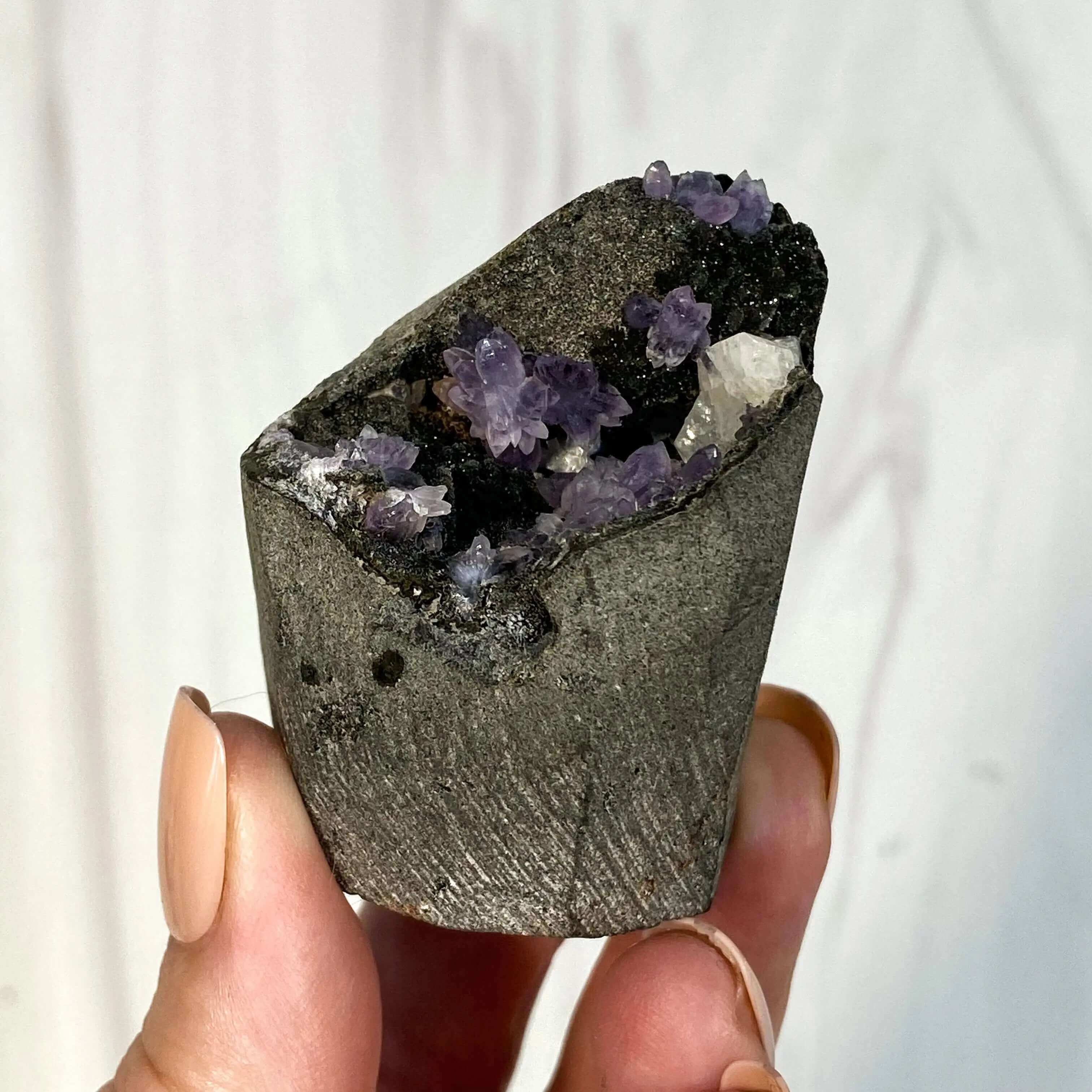 Amethyst Flower Bouquet Mooncat Crystals