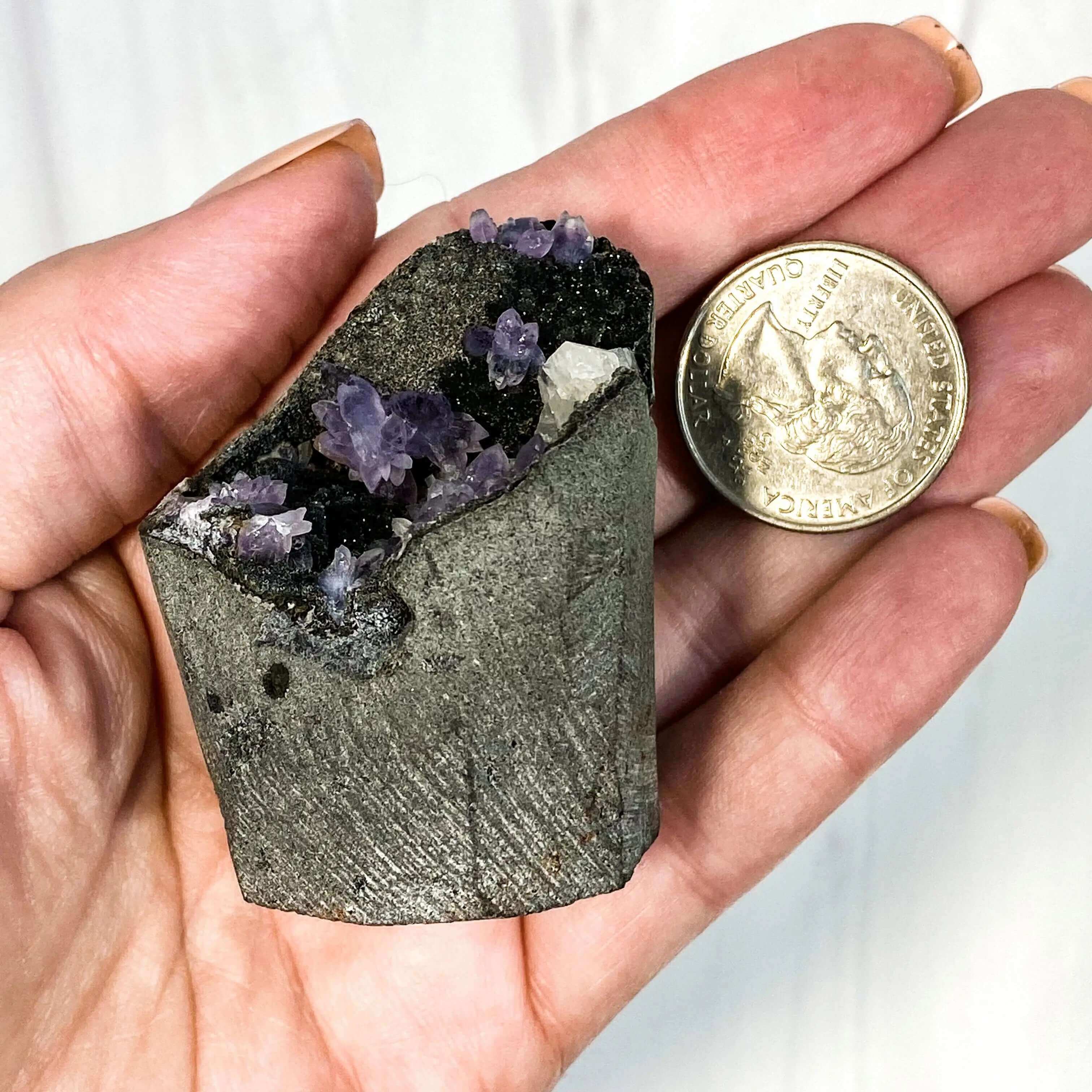 Amethyst Flower Bouquet Mooncat Crystals