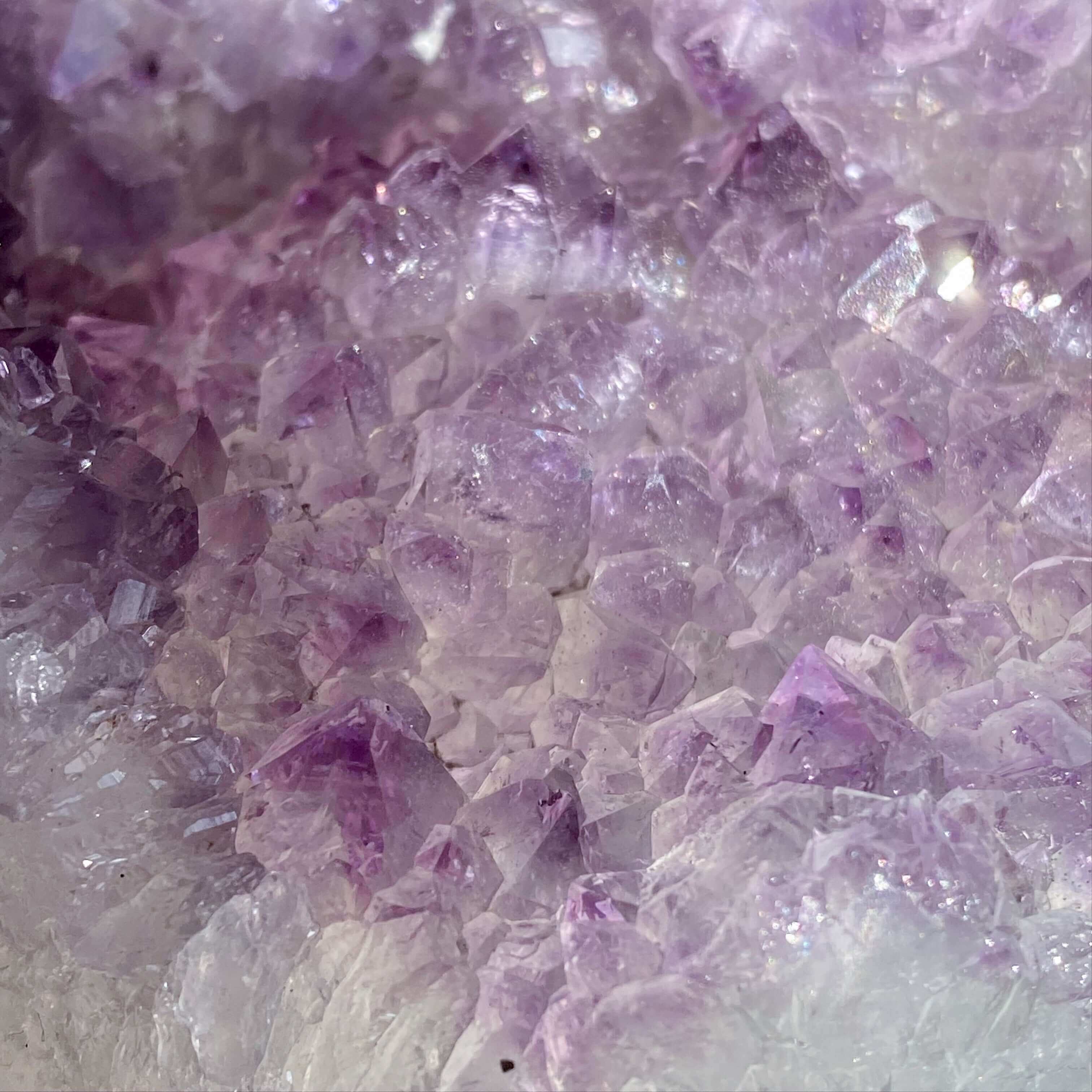 Amethyst Geode Sphere - 87mm | Stock J Mooncat Crystals