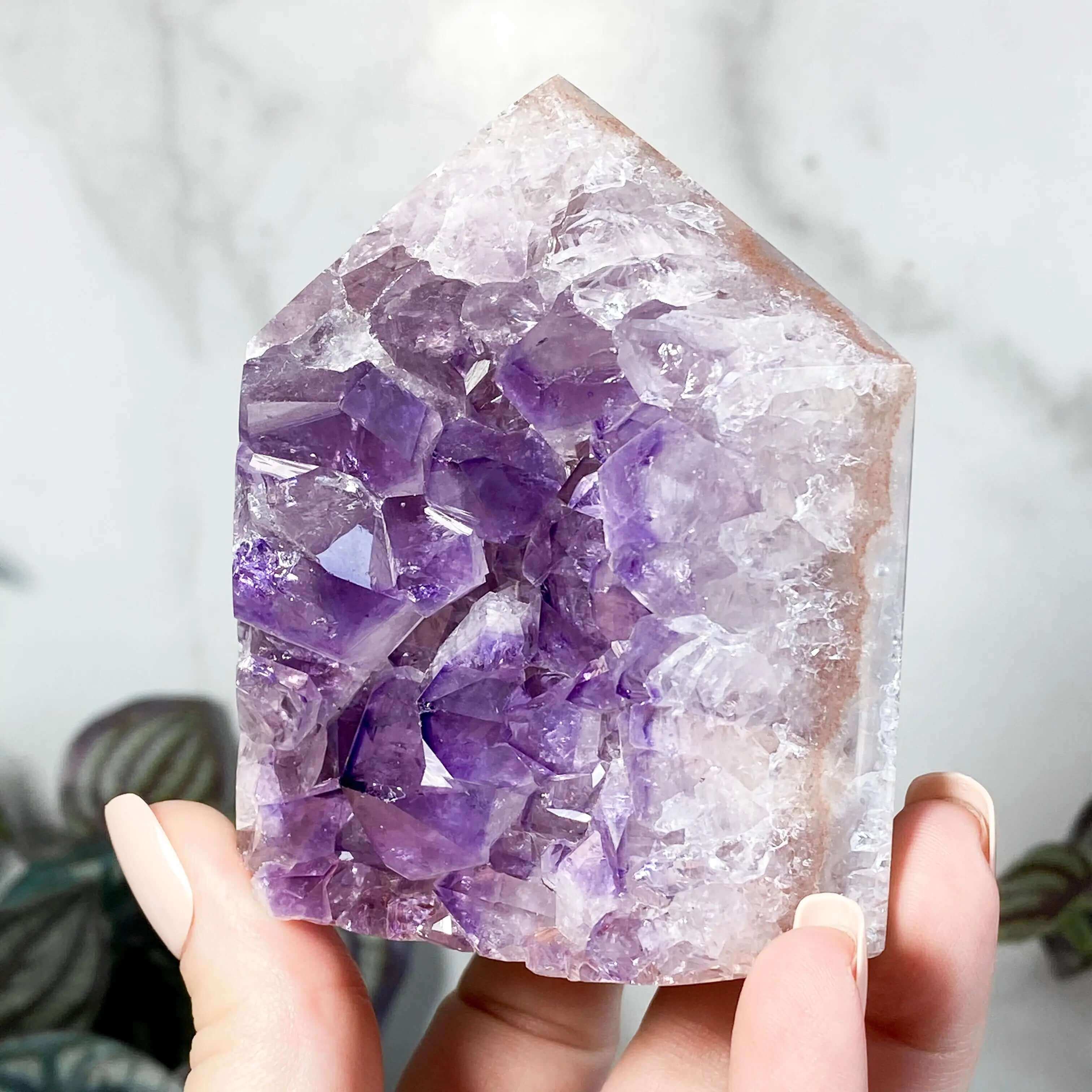 Amethyst Geode Tower | Stock G Mooncat Crystals