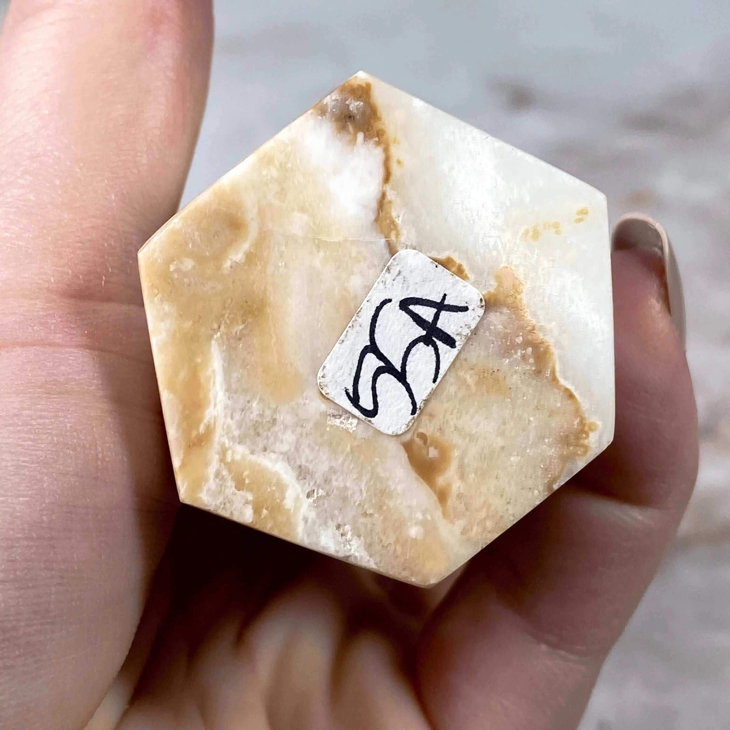 Caribbean Calcite Tower | Stock A Mooncat Crystals