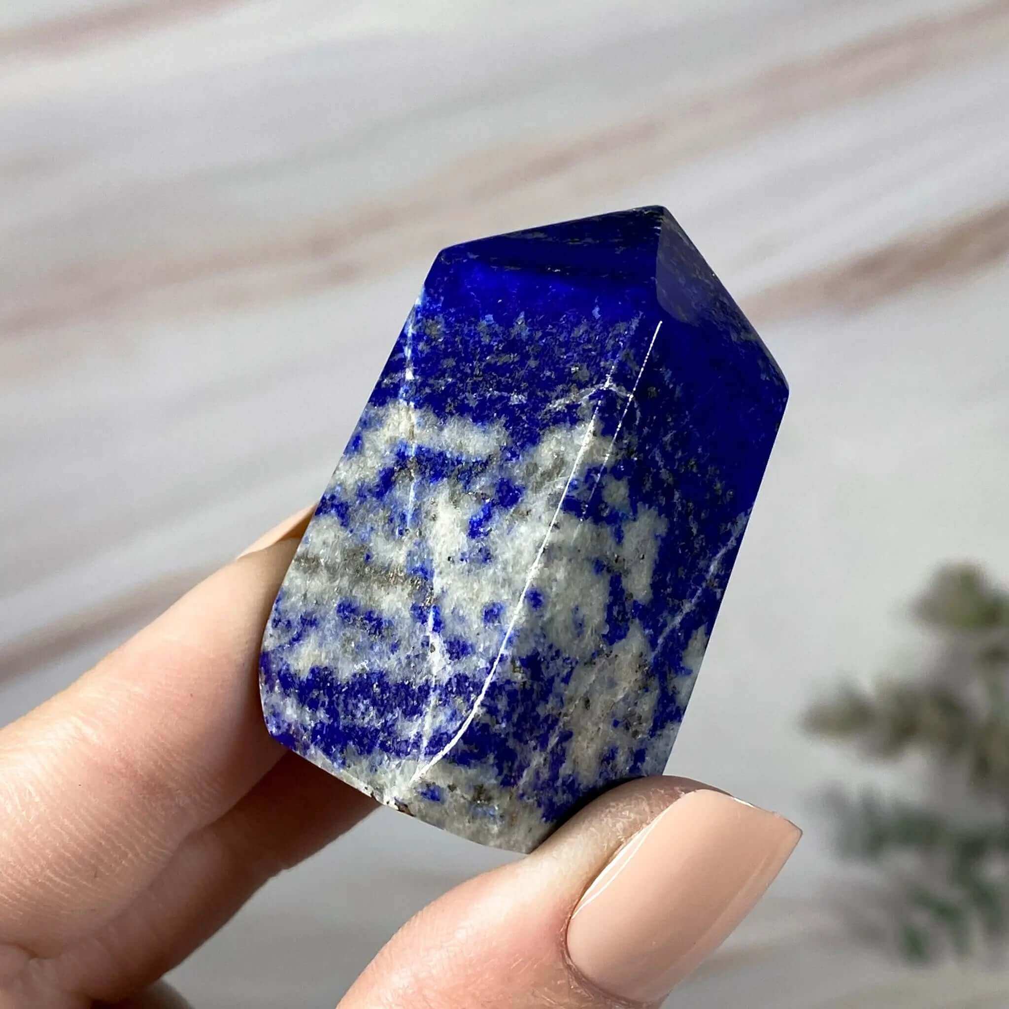 Lapis Tower | Stock B Mooncat Crystals