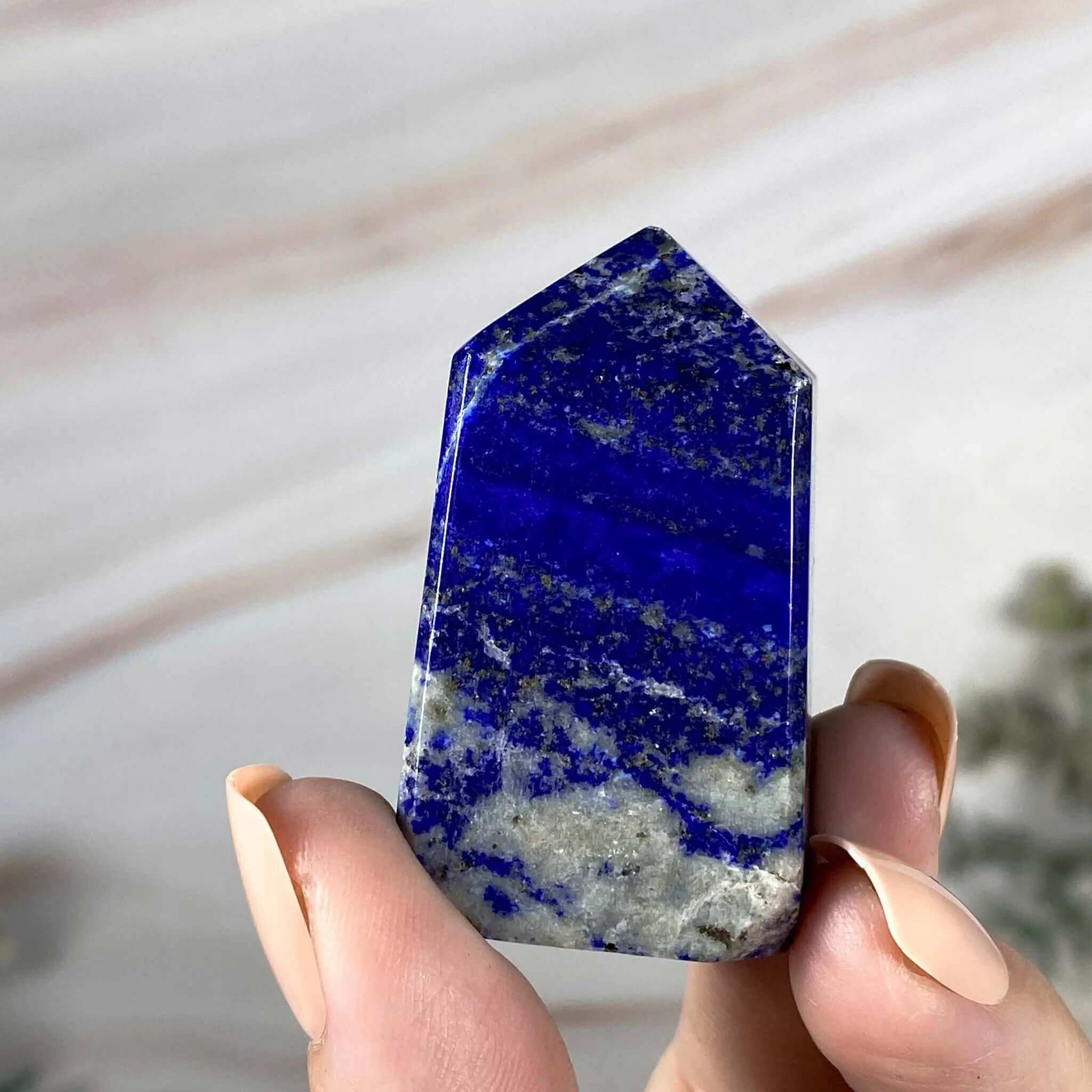 Lapis Tower | Stock B Mooncat Crystals