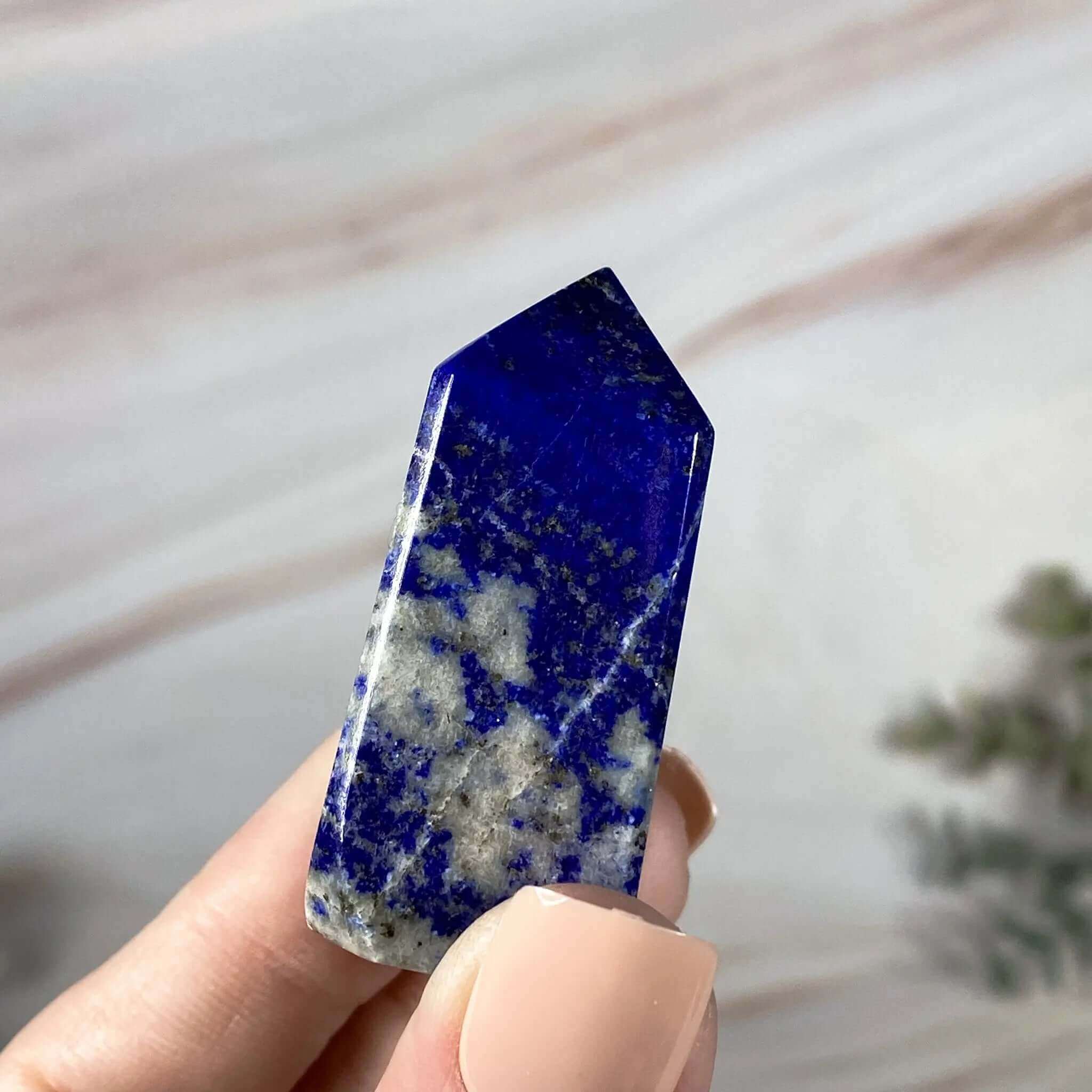 Lapis Tower | Stock B Mooncat Crystals