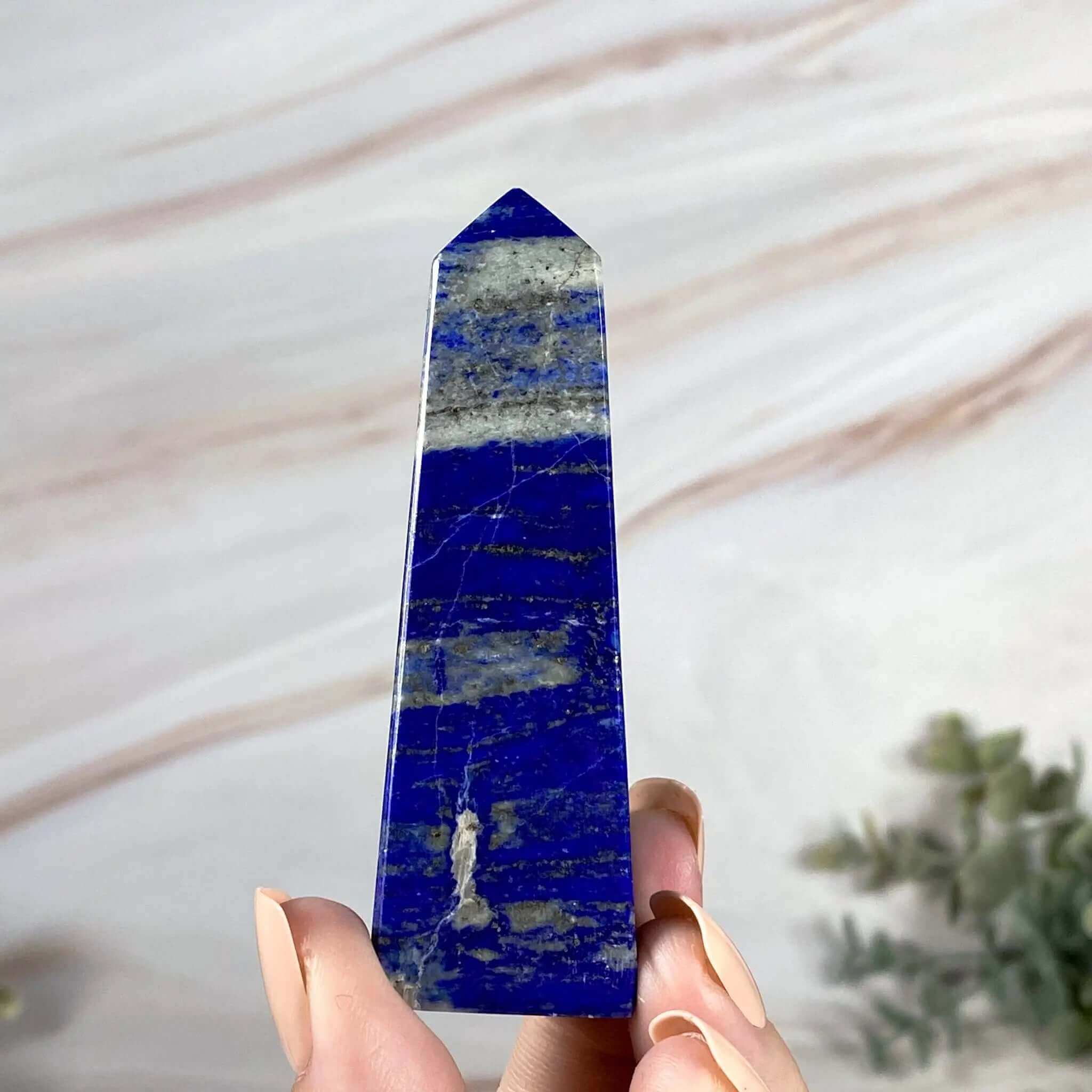 Lapis Tower | Stock D Mooncat Crystals