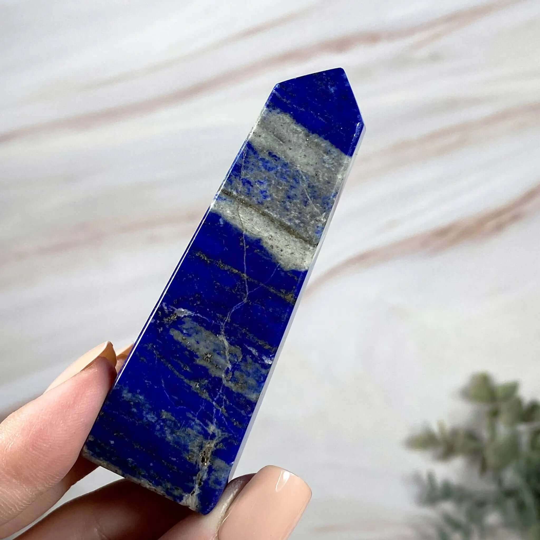 Lapis Tower | Stock D Mooncat Crystals