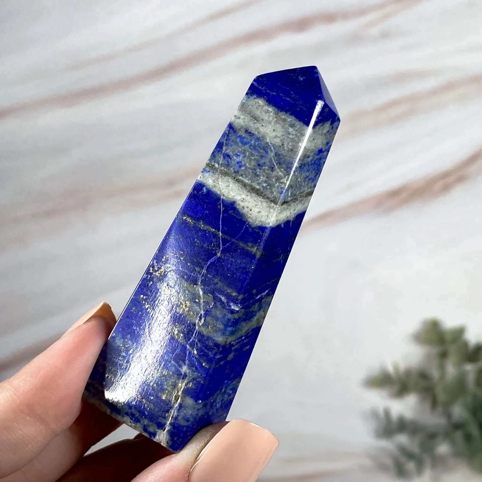Lapis Tower | Stock D Mooncat Crystals
