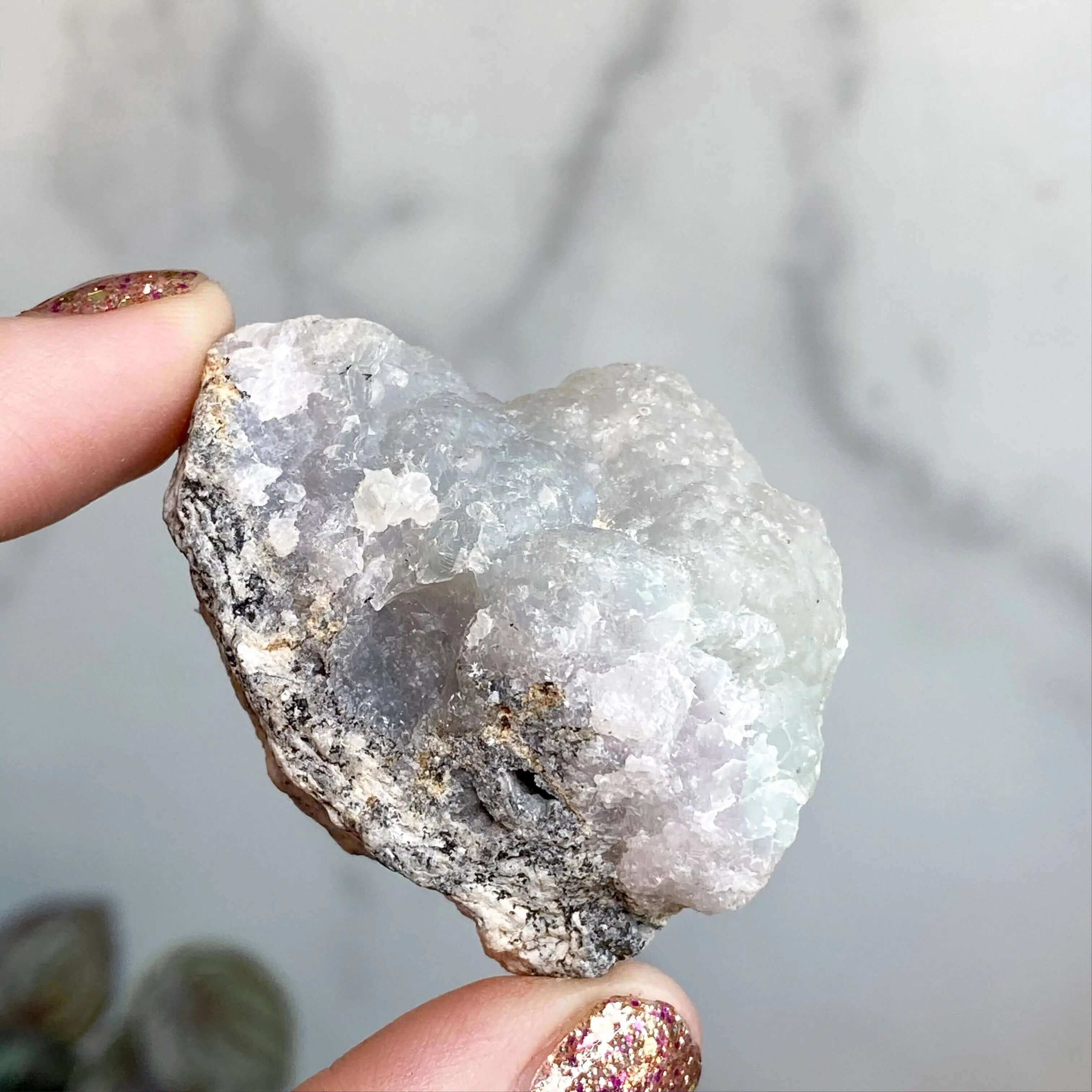 Lavender Grey Smithsonite | Stock G Mooncat Crystals