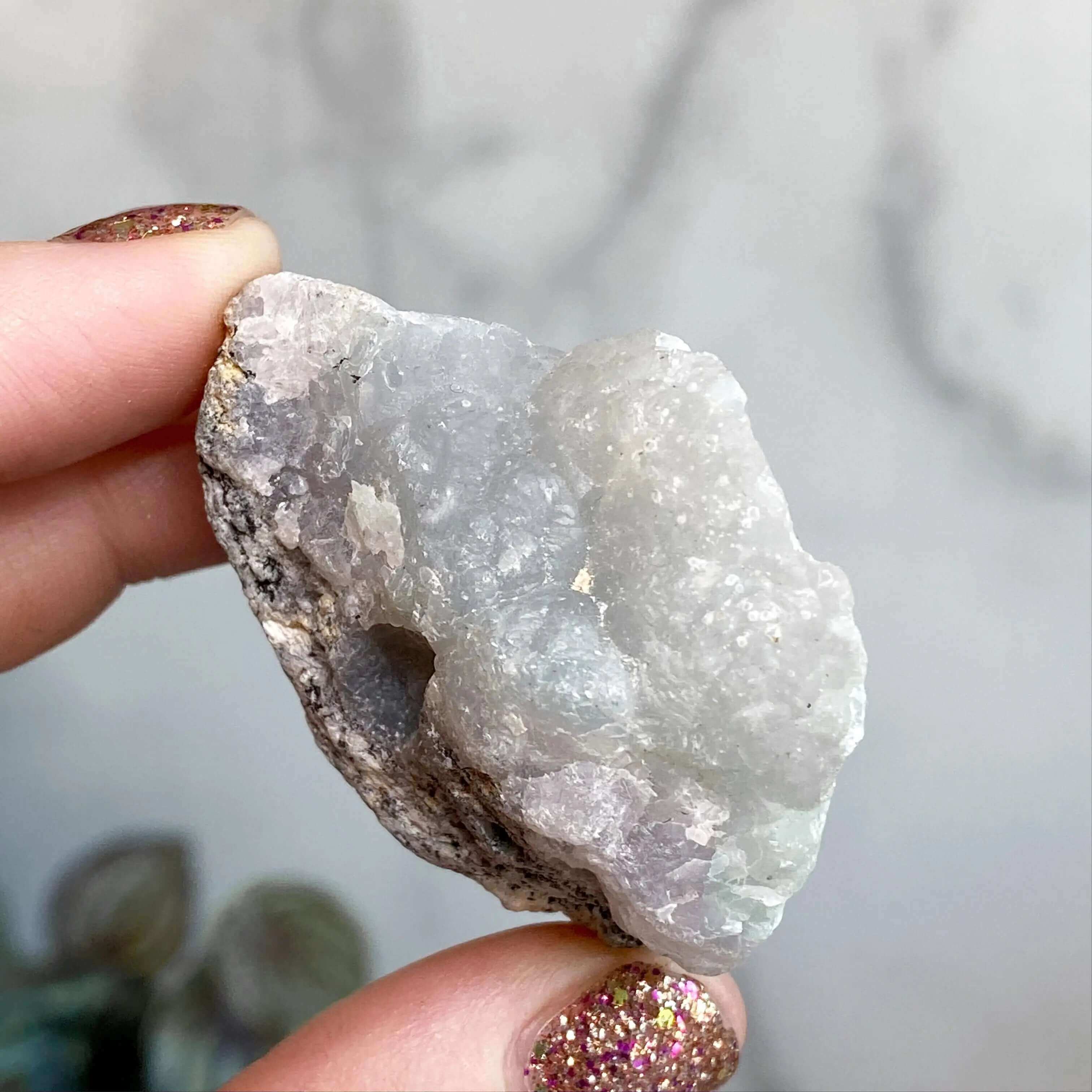 Lavender Grey Smithsonite | Stock G Mooncat Crystals