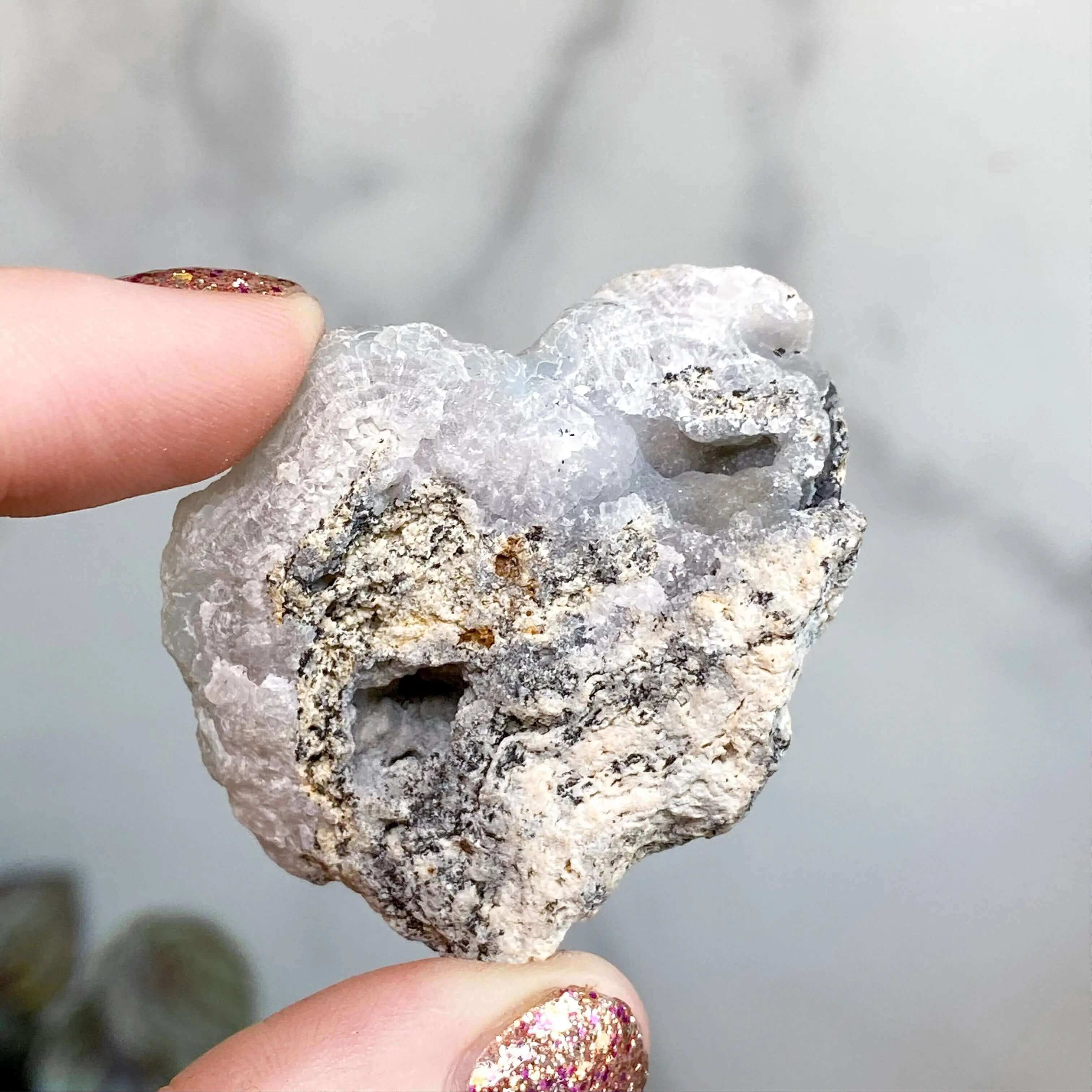 Lavender Grey Smithsonite | Stock G Mooncat Crystals