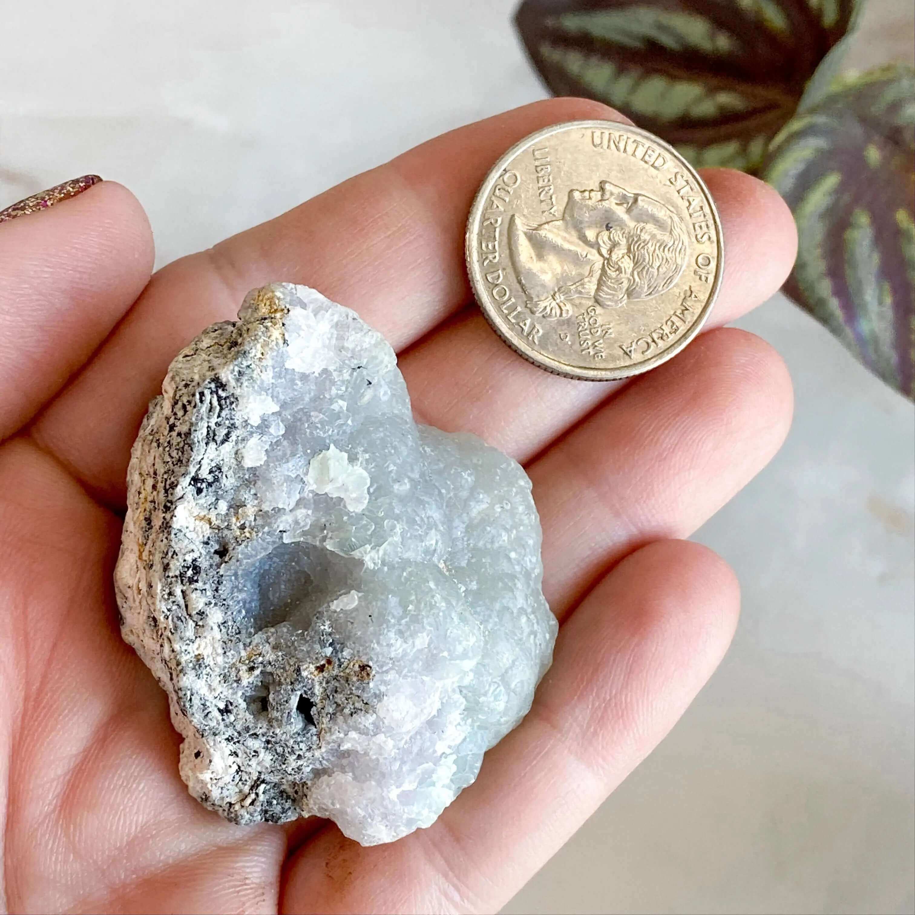 Lavender Grey Smithsonite | Stock G Mooncat Crystals