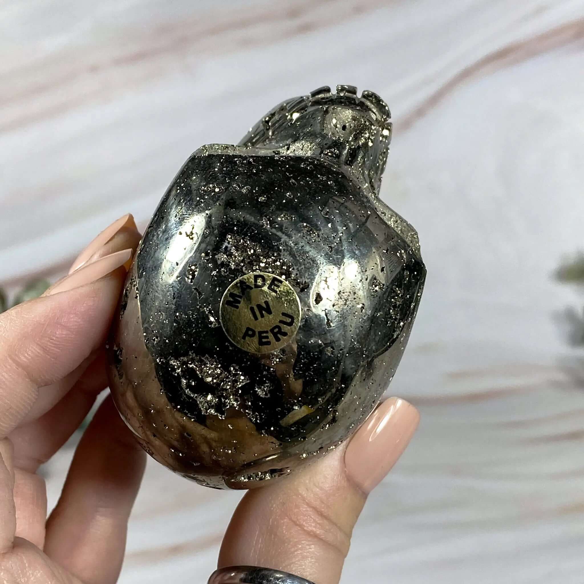 Pyrite Skull | Stock Mooncat Crystals