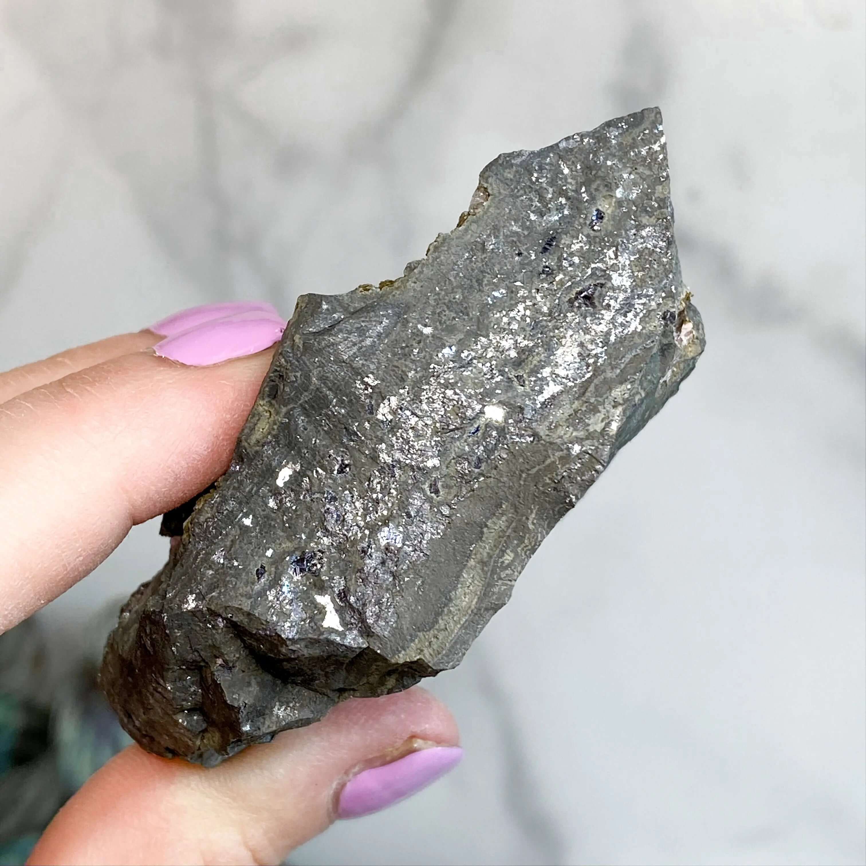 RARE Rhodocrosite in Matrix Specimen | Stock A Mooncat Crystals