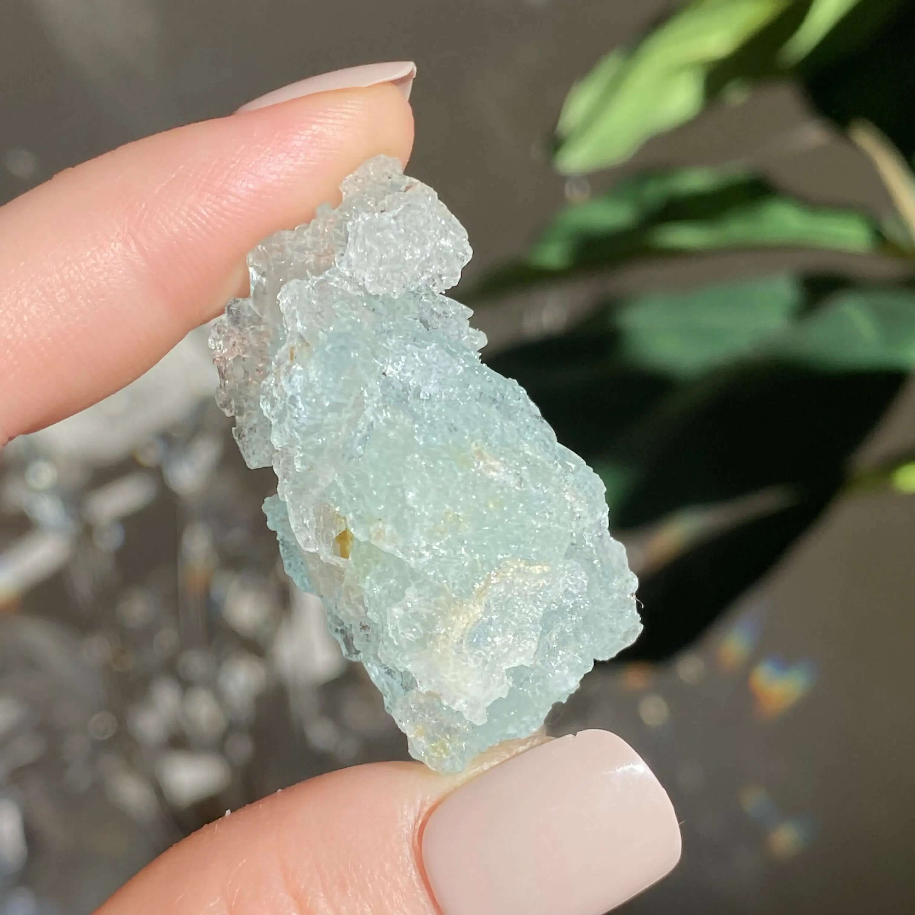 Rare Fully Etched Aquamarine | Stock A Mooncat Crystals