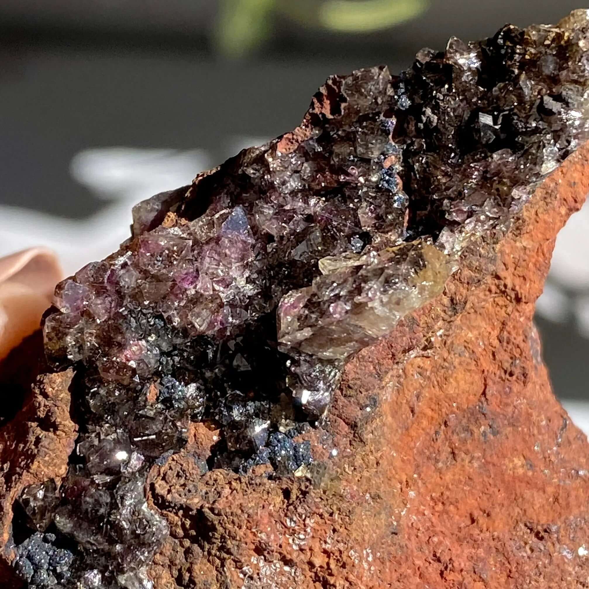 Rare Purple Adamite | Stock C Mooncat Crystals