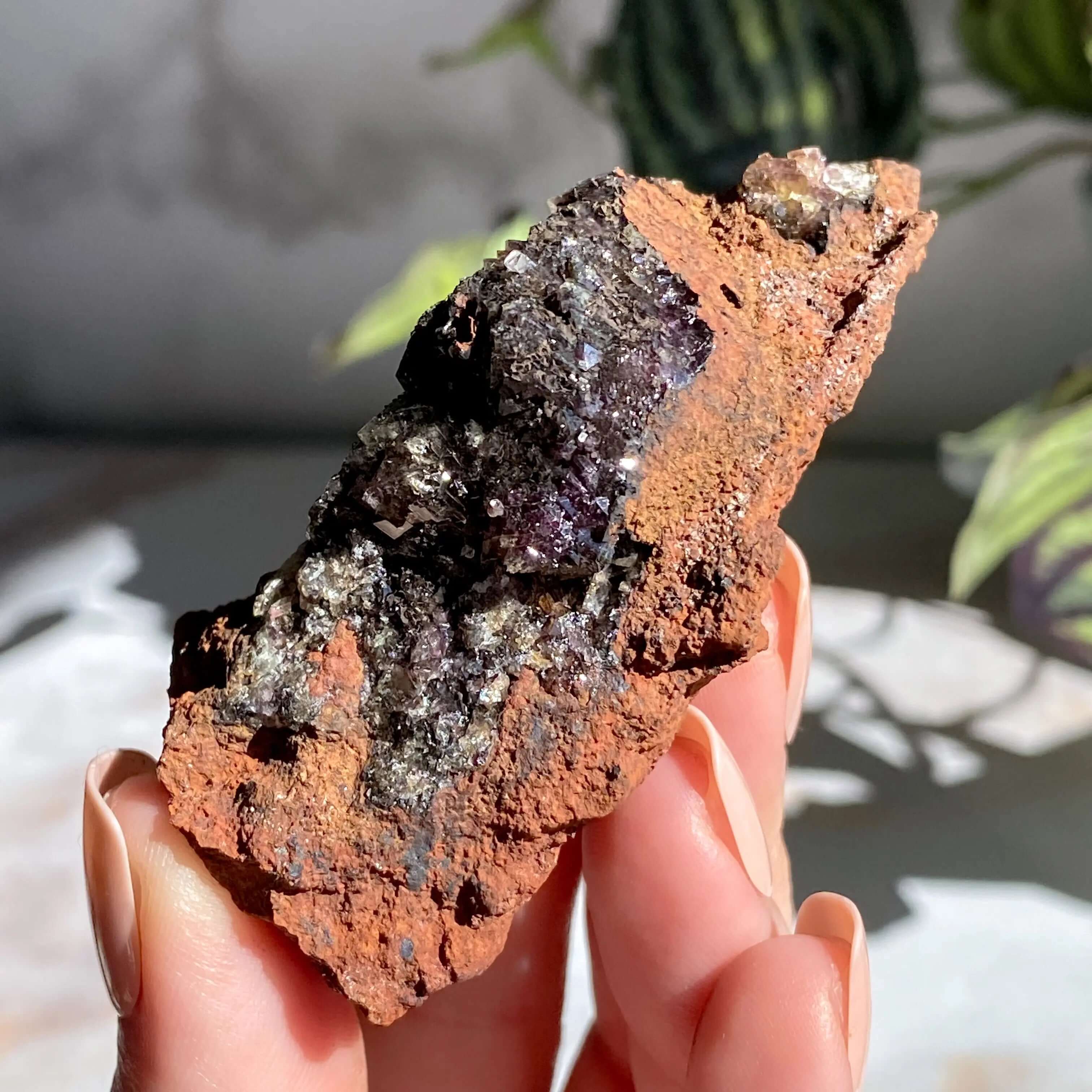 Rare Purple Adamite | Stock D Mooncat Crystals