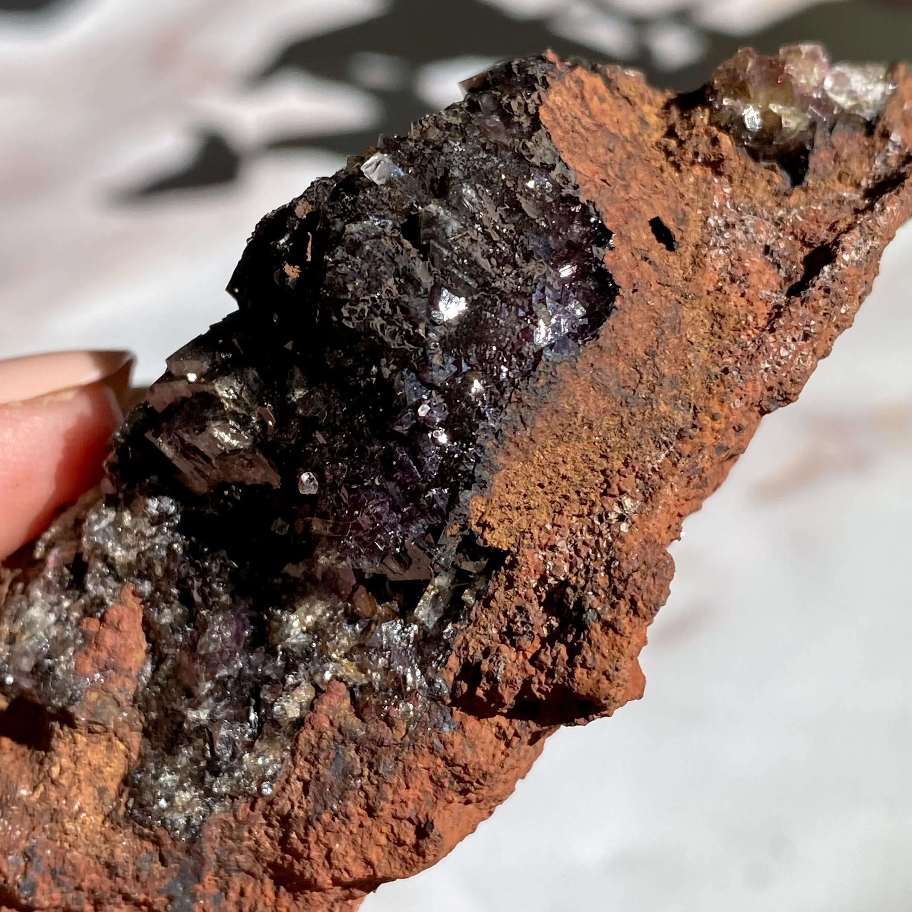 Rare Purple Adamite | Stock D Mooncat Crystals