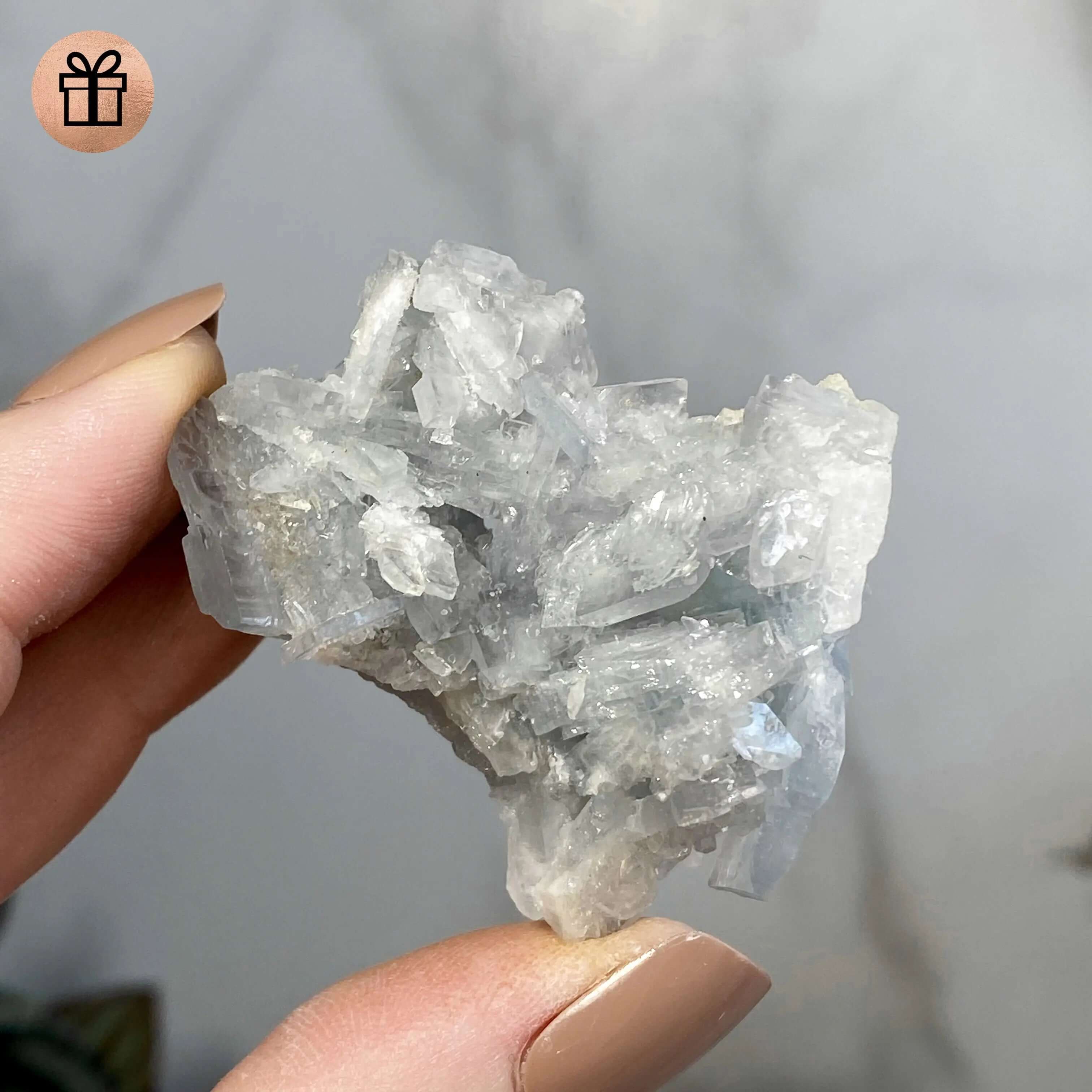 Spanish Blue Barite | Stock B Mooncat Crystals