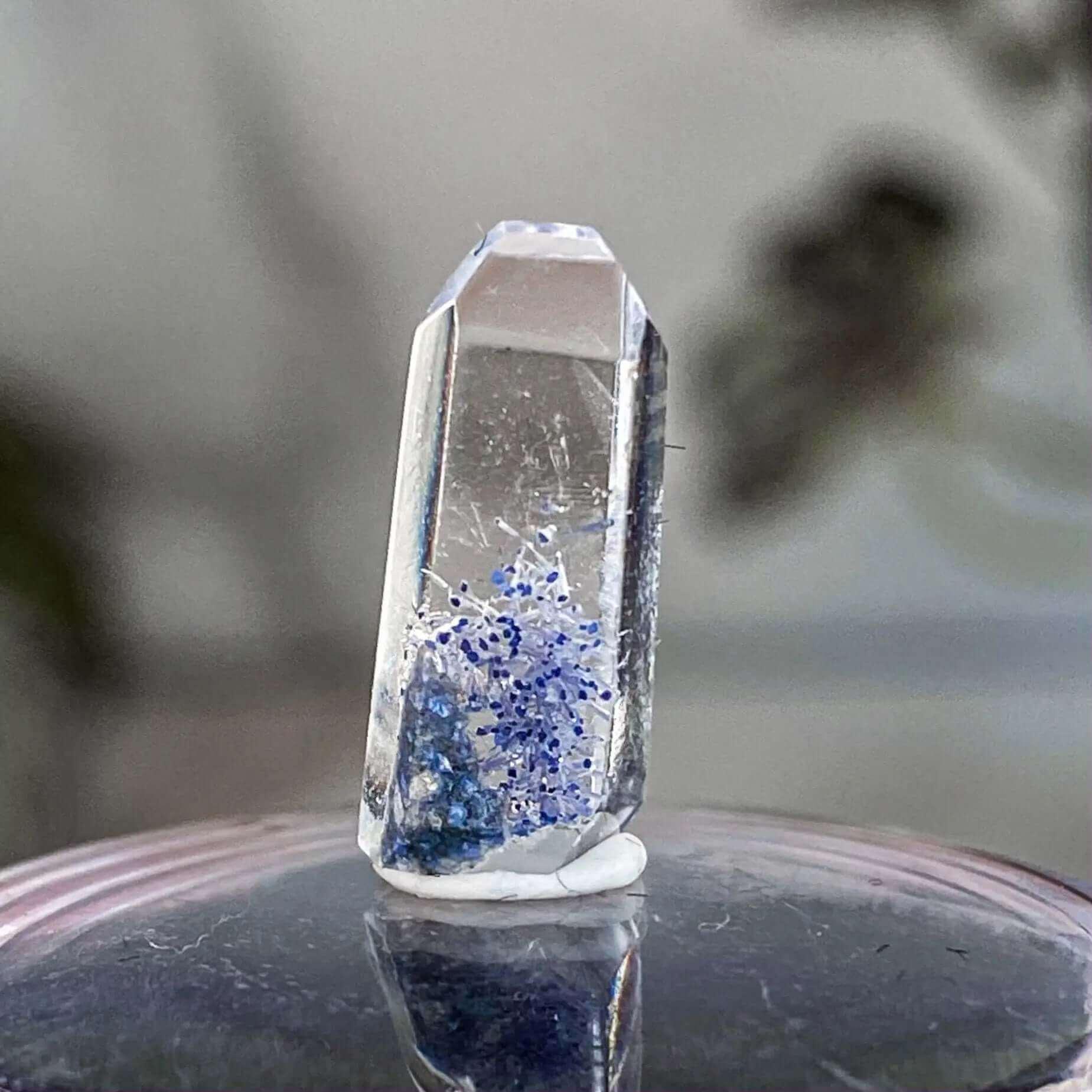 Dumortierite Polished Point | Stock C - Mooncat Crystals