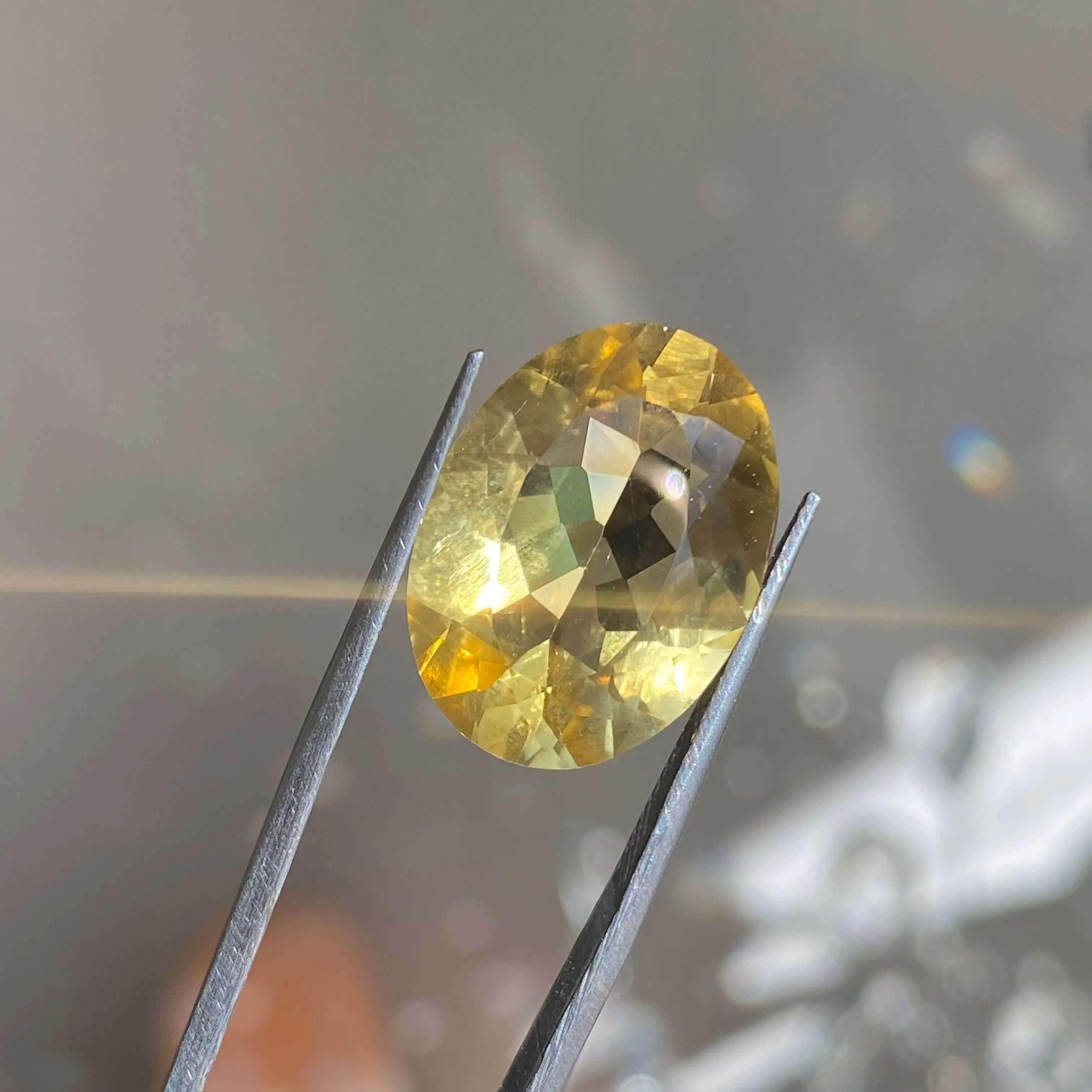 Faceted Natural Citrine for Wealth and Success | Stock A - Mooncat Crystals