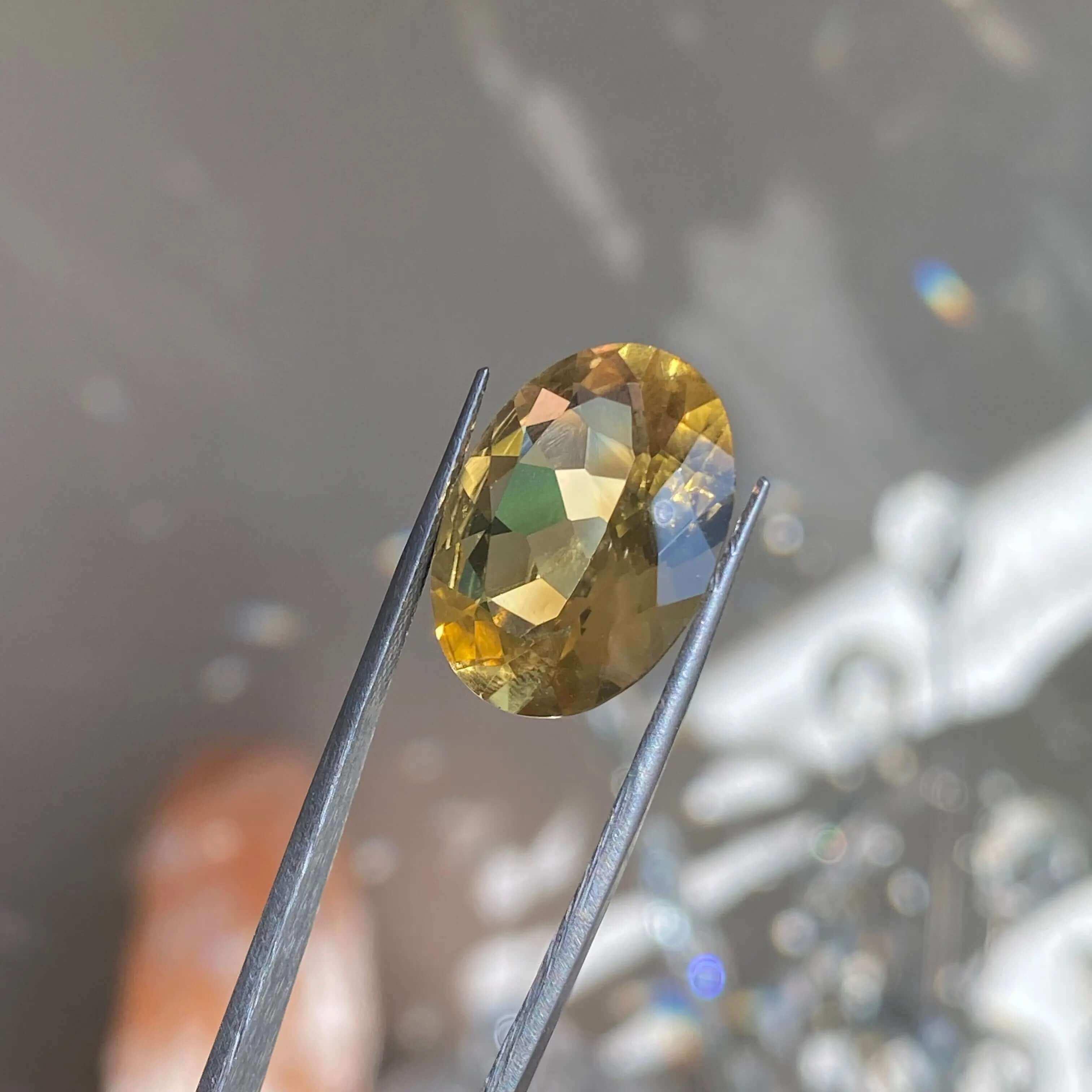 Faceted Natural Citrine for Wealth and Success | Stock A - Mooncat Crystals