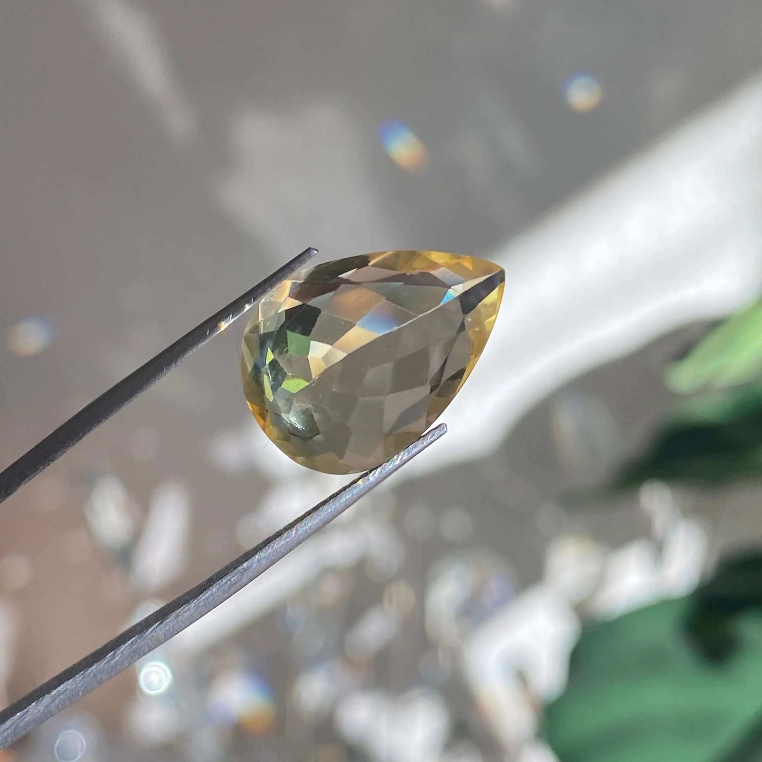 Faceted Natural Citrine for Wealth and Success | Stock B - Mooncat Crystals