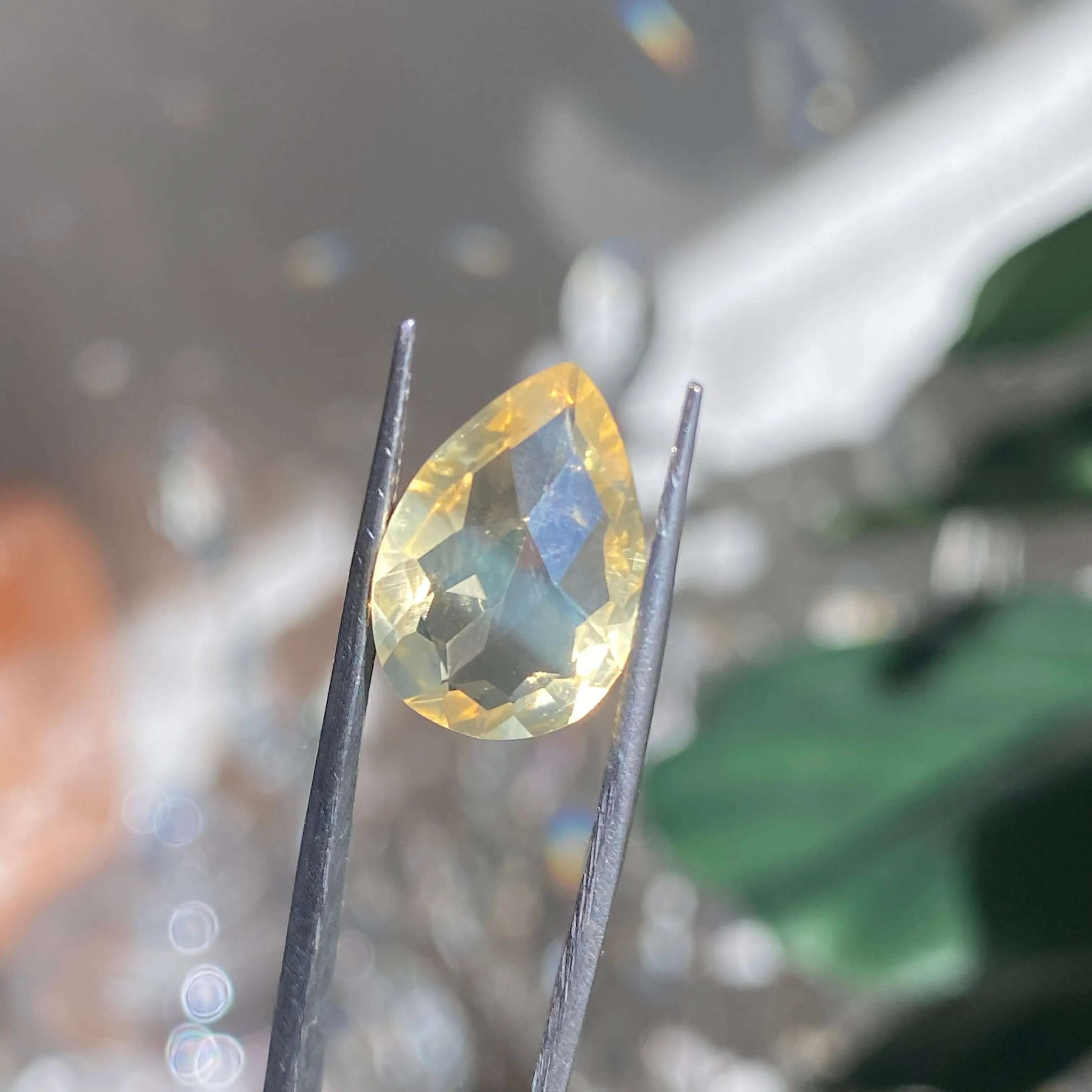 Faceted Natural Citrine | Stock C - Mooncat Crystals