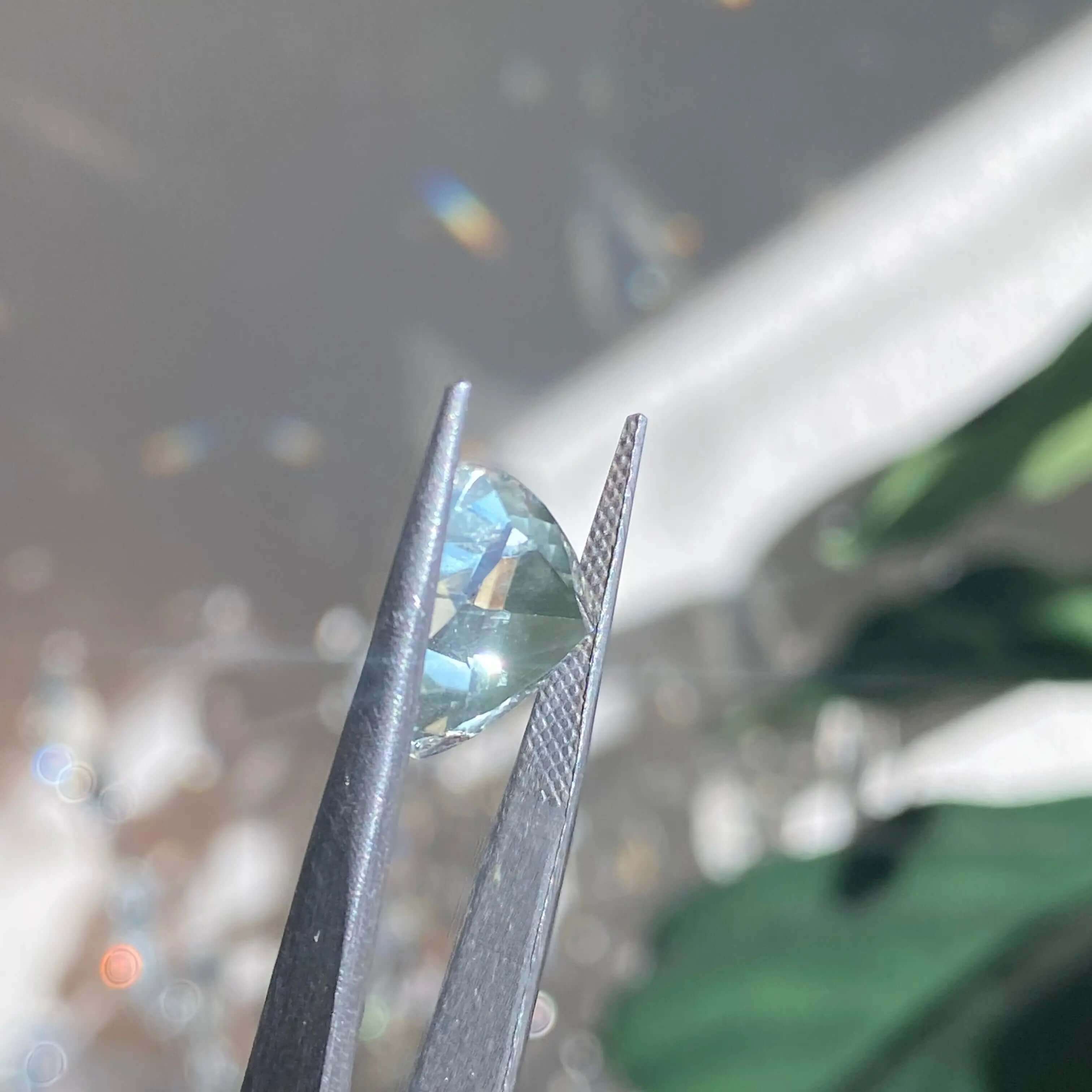 Faceted Prasiolite (Heated) | Stock A - Mooncat Crystals