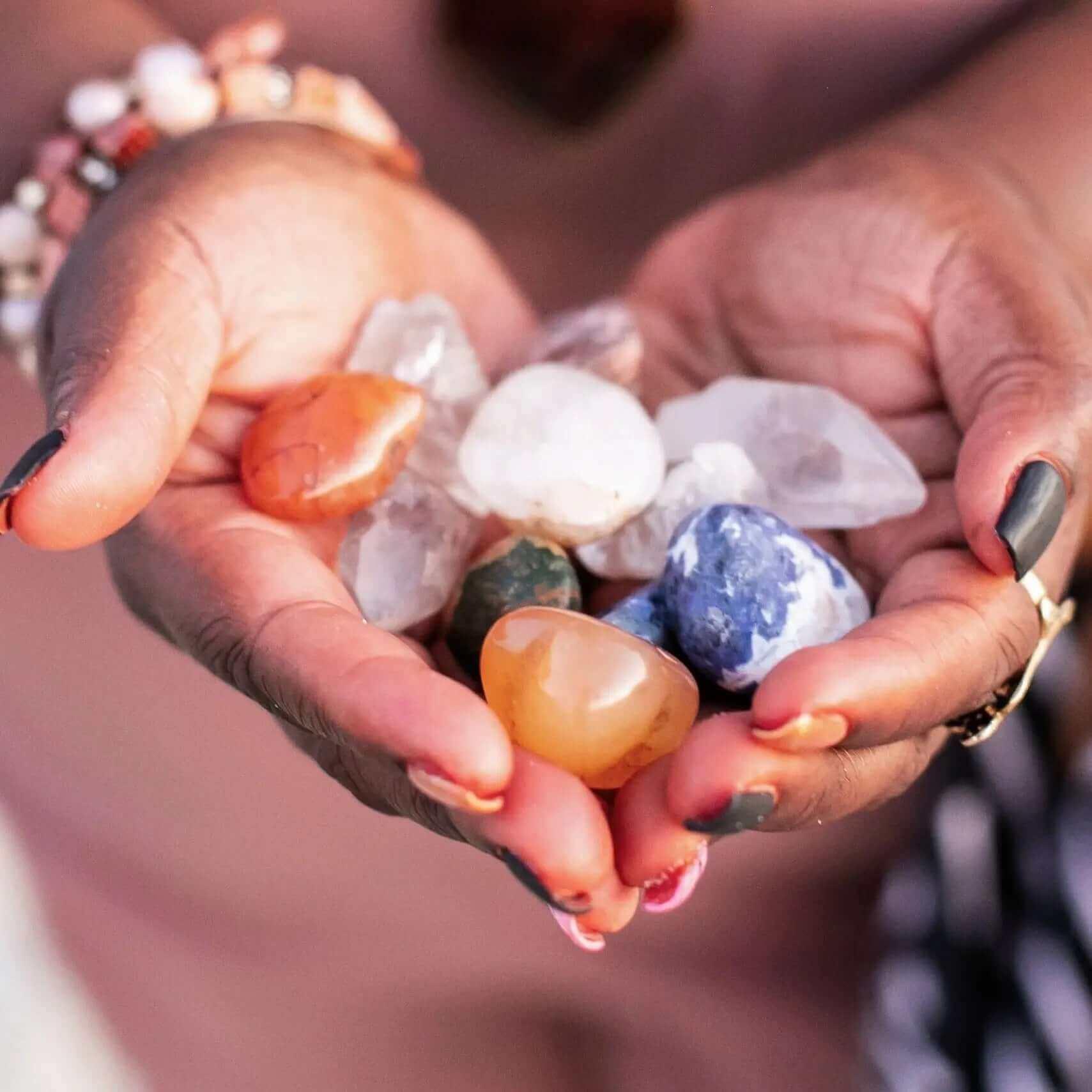 Intuitively-Selected Tumbled Stone | 1 Piece - Mooncat Crystals