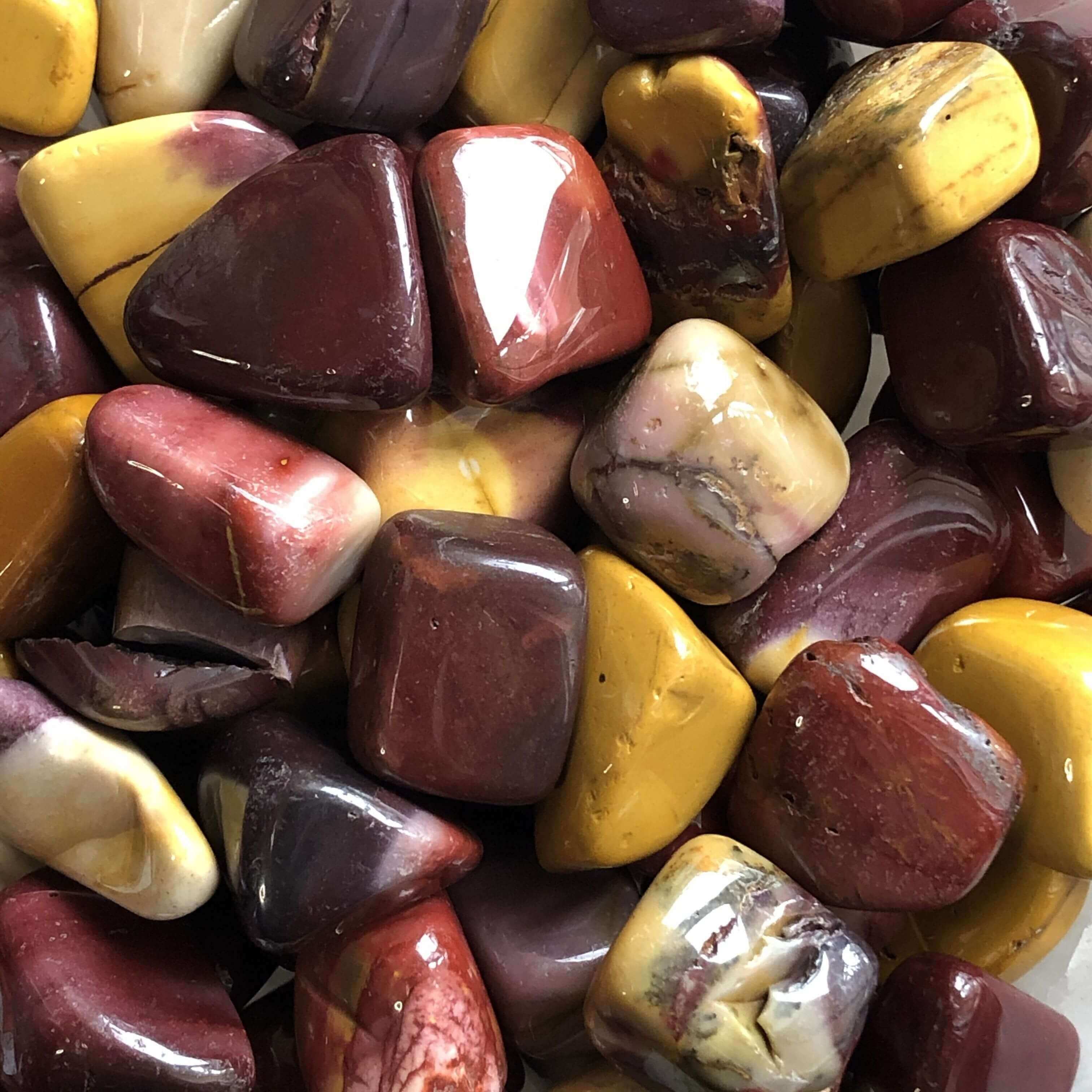 Mookaite Tumbles | Lot of 3 - Mooncat Crystals