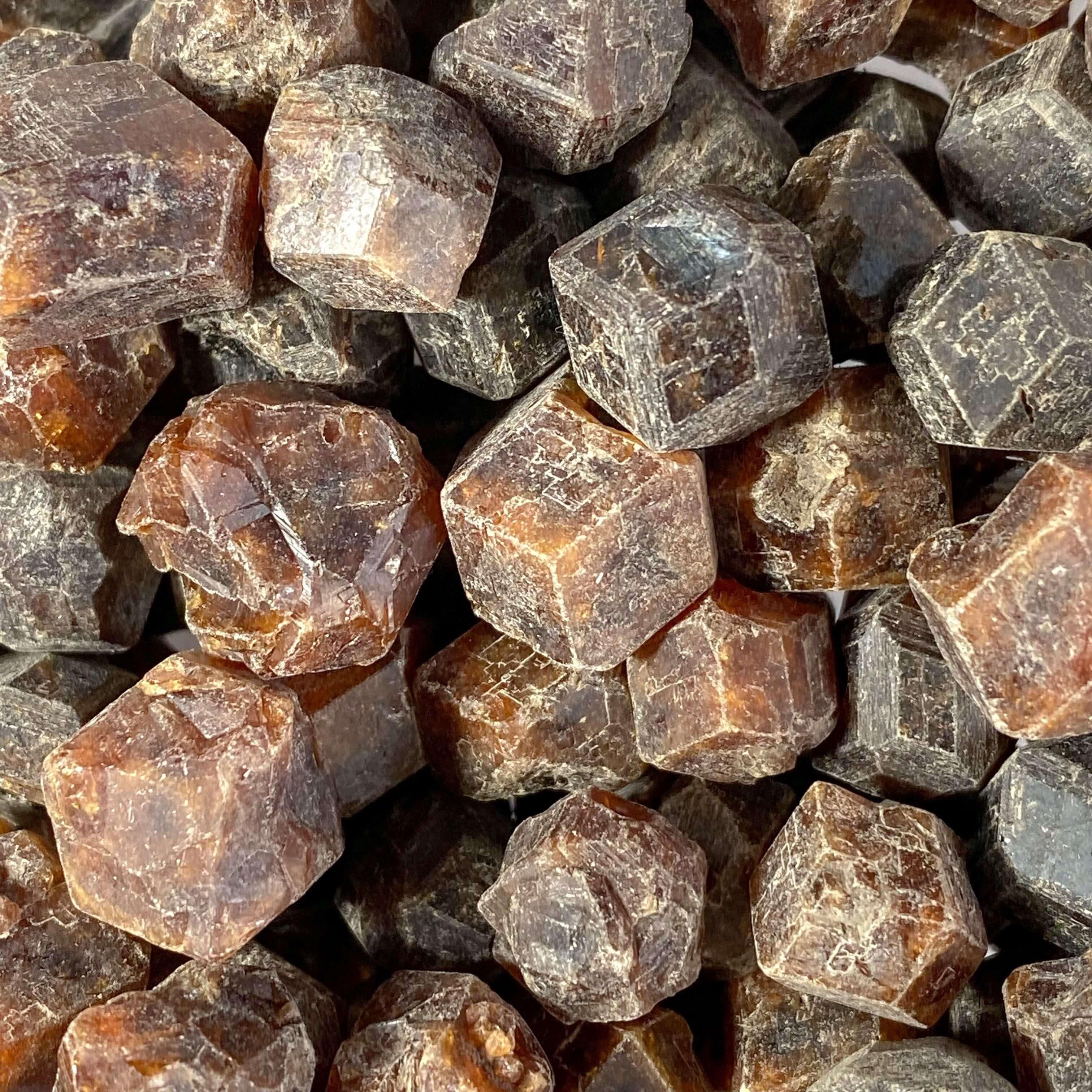 Natural Garnet Crystals | Lot of 5 - Mooncat Crystals