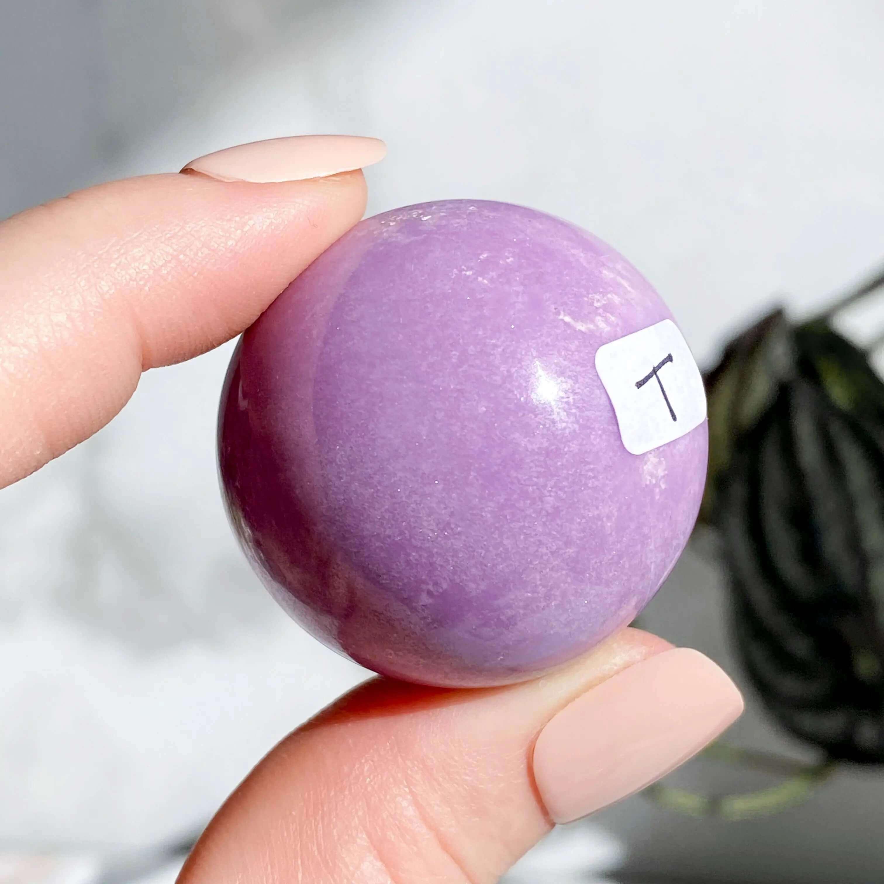 Phosphosiderite Sphere | Stock TUV - Mooncat Crystals