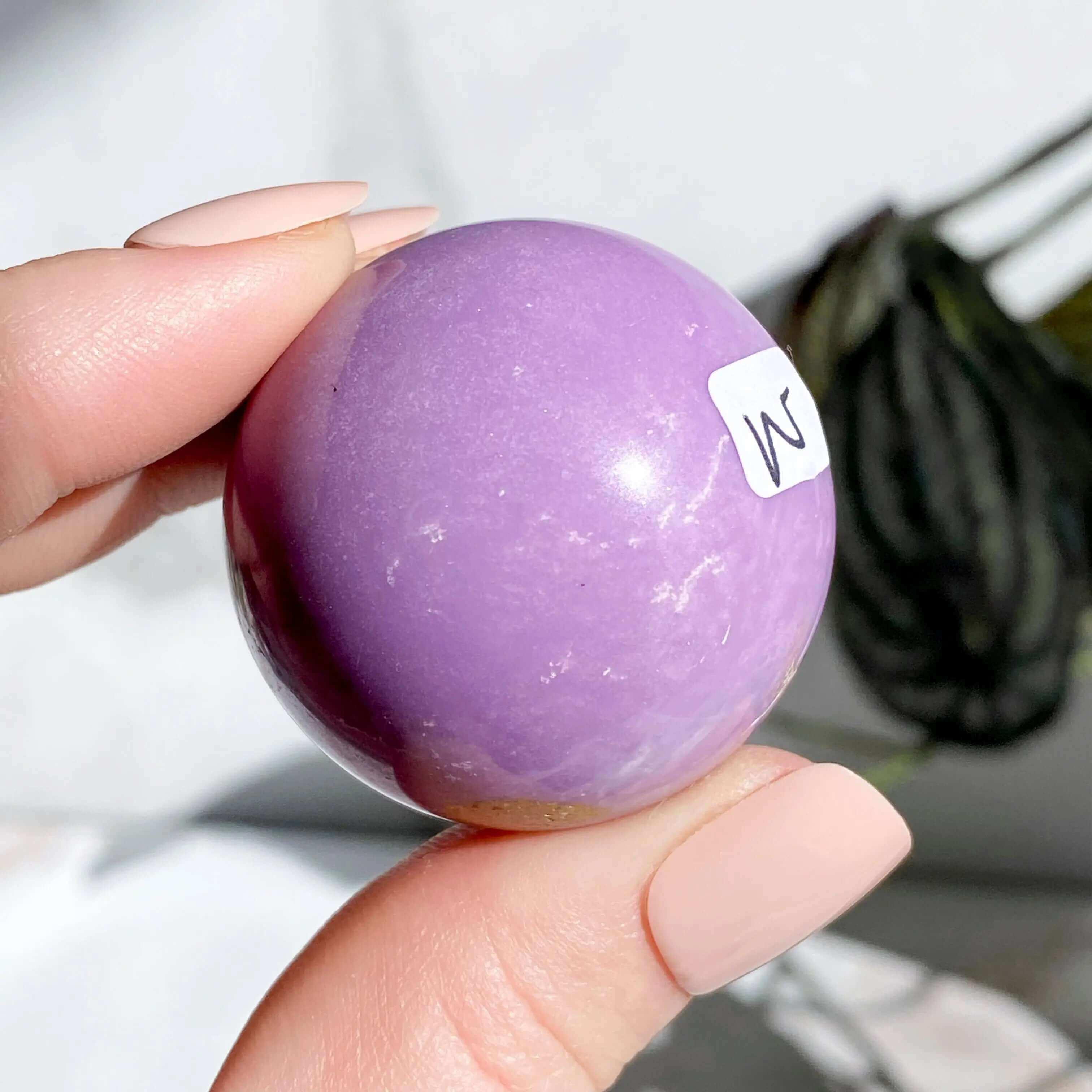 Phosphosiderite Sphere | Stock WXYZ - Mooncat Crystals