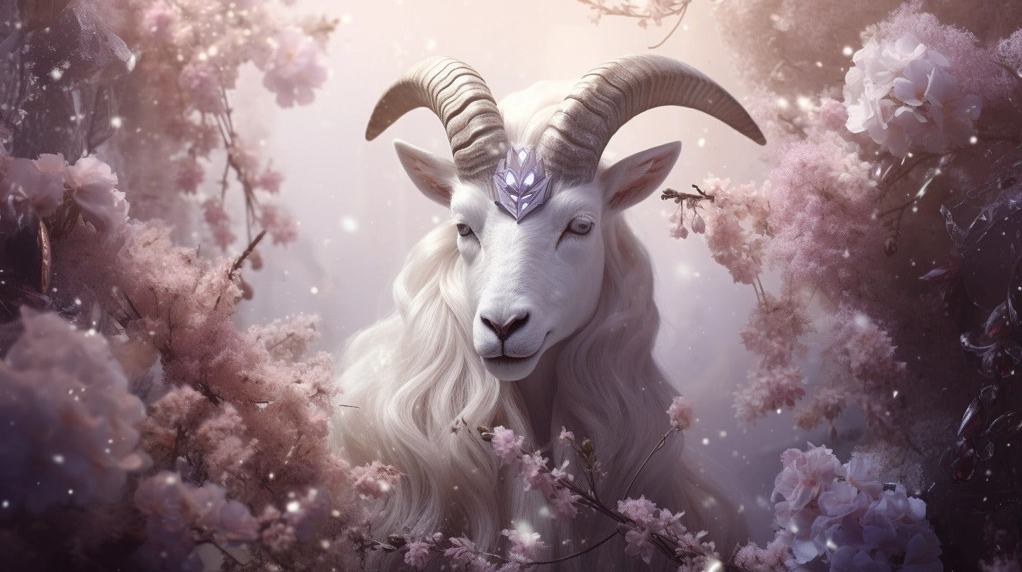AI Image of zodiac Capricorn goat