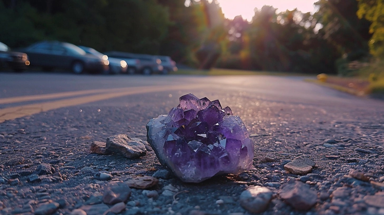 When a Parking Spot is a Sign from the Universe Mooncat Crystals